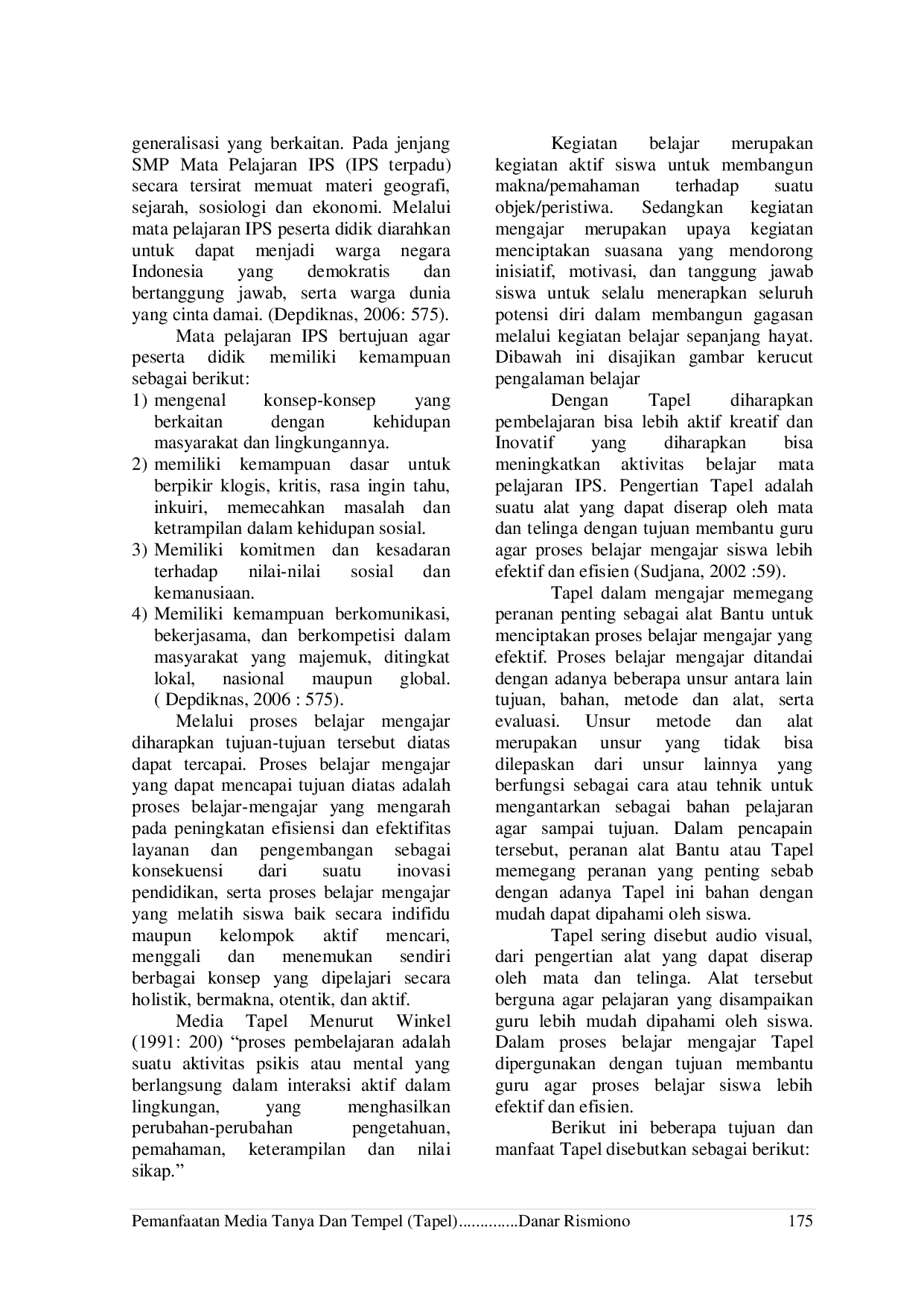 JURIS Pemanfaatan Media Tanya Dan Tempel Tapel Untuk Meningkatkan Aktivitas Siswa Dalam Materi Mengenal Negara Negara ASEAN Di Kelas VIII A SMP Negeri 1 Puhpelem Semester Genap Tahun Pelajaran 2022 2023