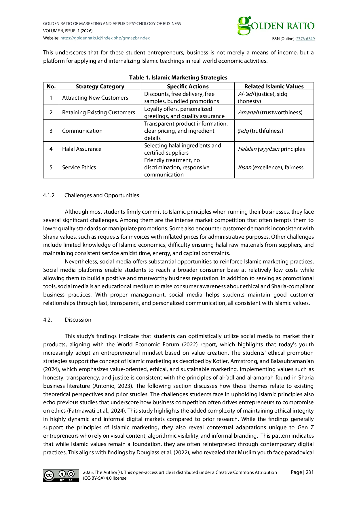 JURIS Exploring Islamic Marketing Strategies Among Gen Z Entrepreneurs Using Social Media A Case Study From STIE Balikpapan