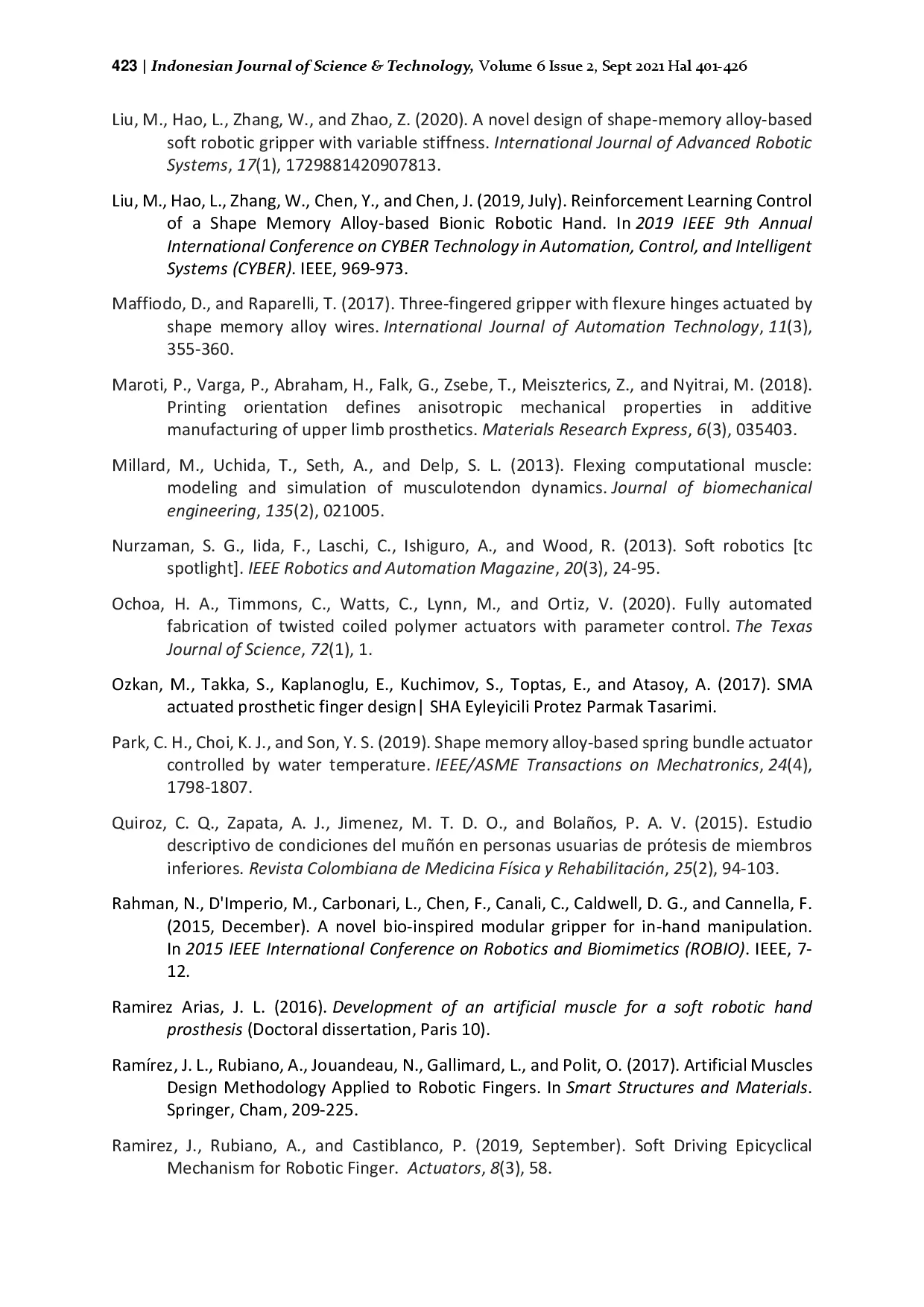 juris Smart Materials and Their Application in Robotic Hand Systems A State of the Art