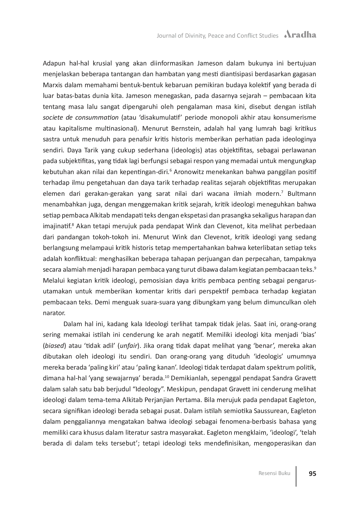 JURIS Resensi Buku The Political Unconscious Narrative as a Socially Symbolic Act