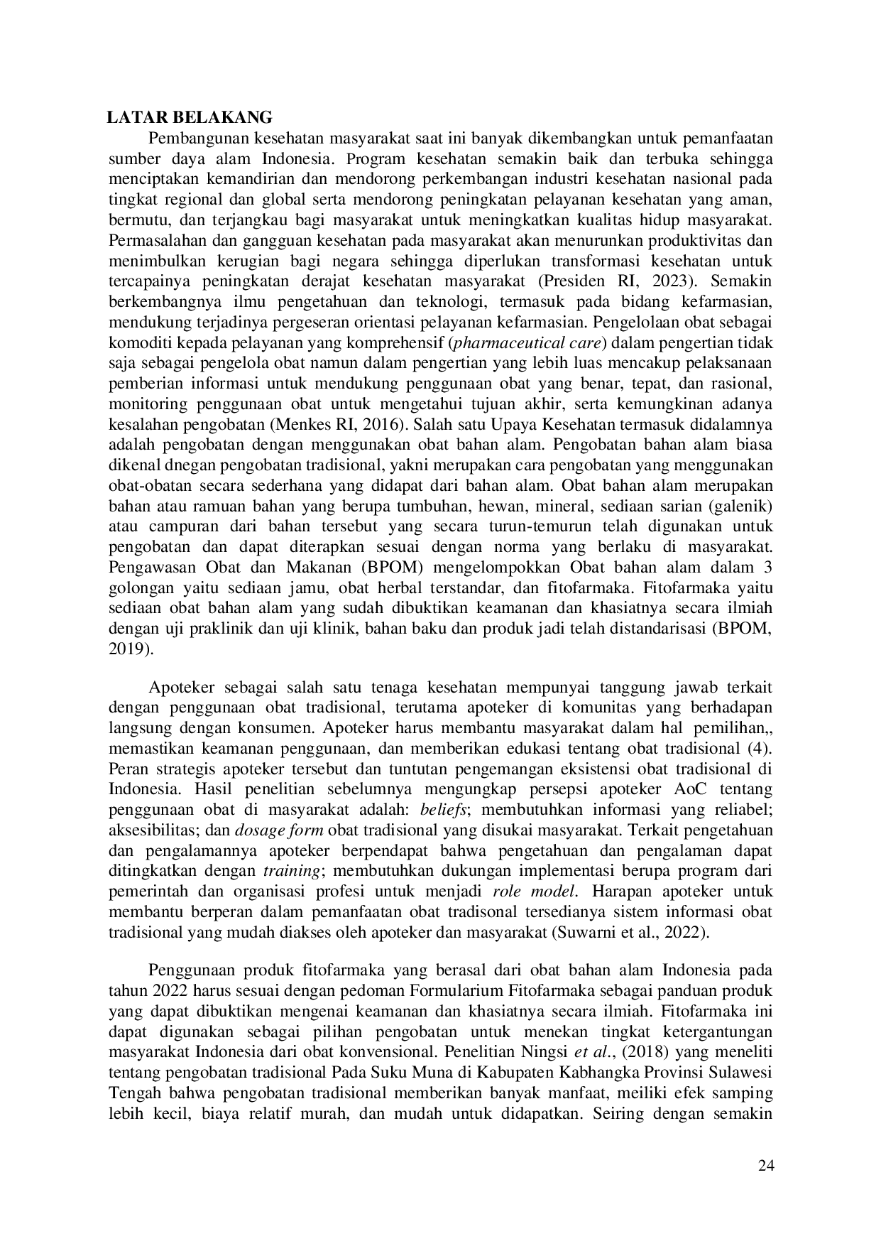 JURIS Efektivitas Sistem Informasi Fitofarmaka SIFITA Dalam Meningkatkan Pengetahuan Apoteker di Kota Semarang dengan Metode HOT FIT