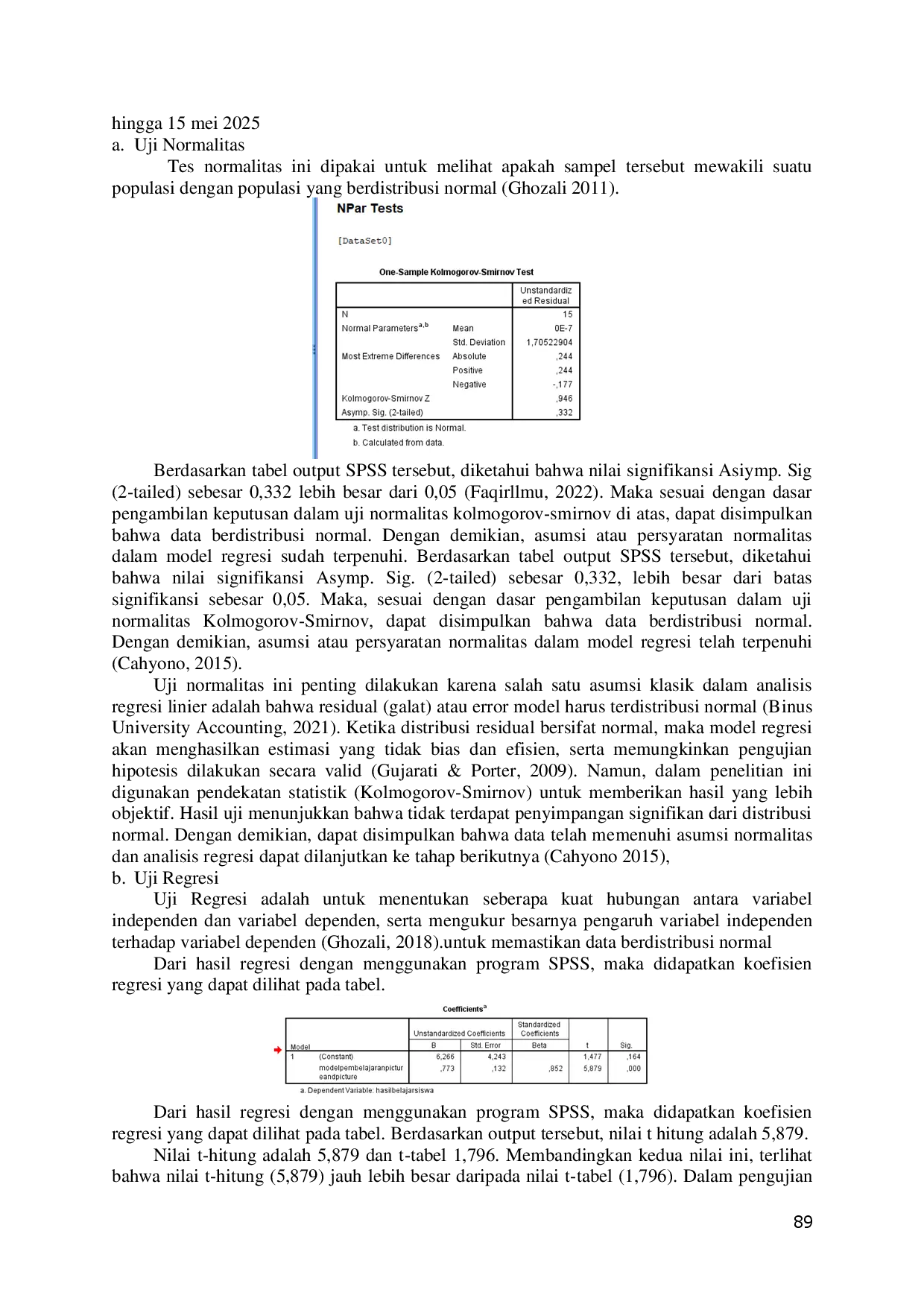 juris Pengaruh Model Pembelajaran Picture and Picture Terhadap Hasil Belajar Siswa Pada Mata Pelajaran IPAS Kelas III Di MI Sabilal Muhtadin Balikpapan