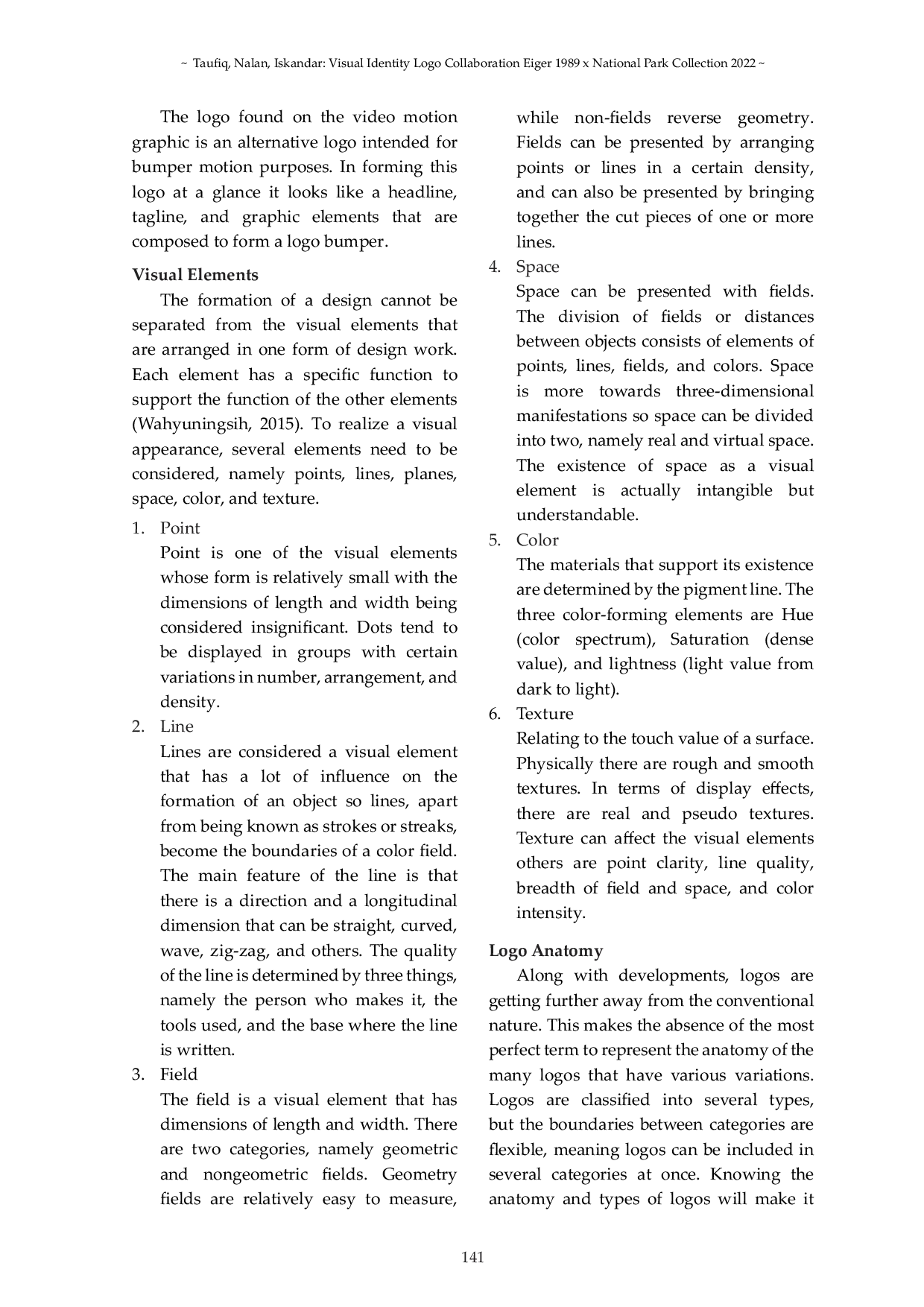 JURIS Visual Identity Logo Collaboration Eiger 1989 x National Park Collection 2022