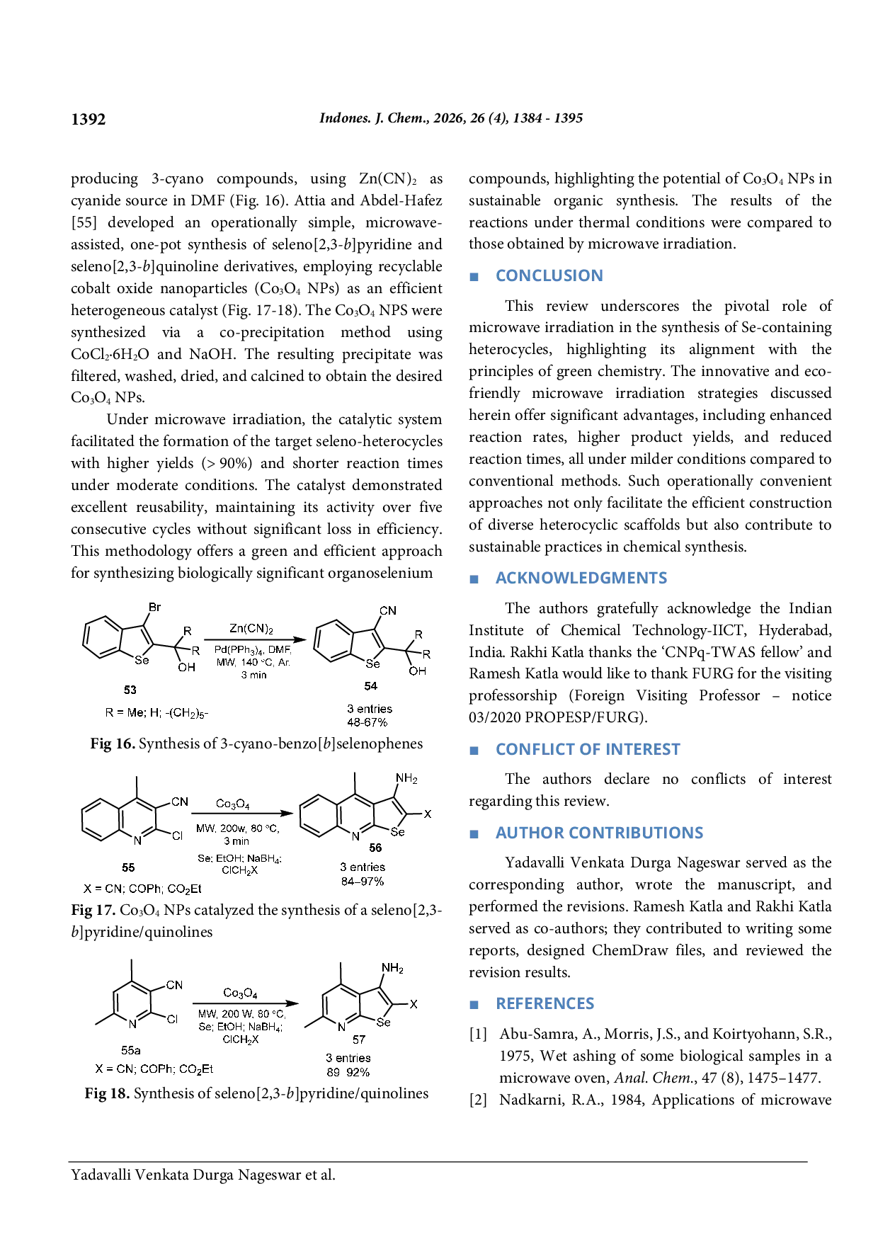 JURIS Microwave Assisted Synthesis of Bioactive Selenium Heterocycles Recent Advances and Applications