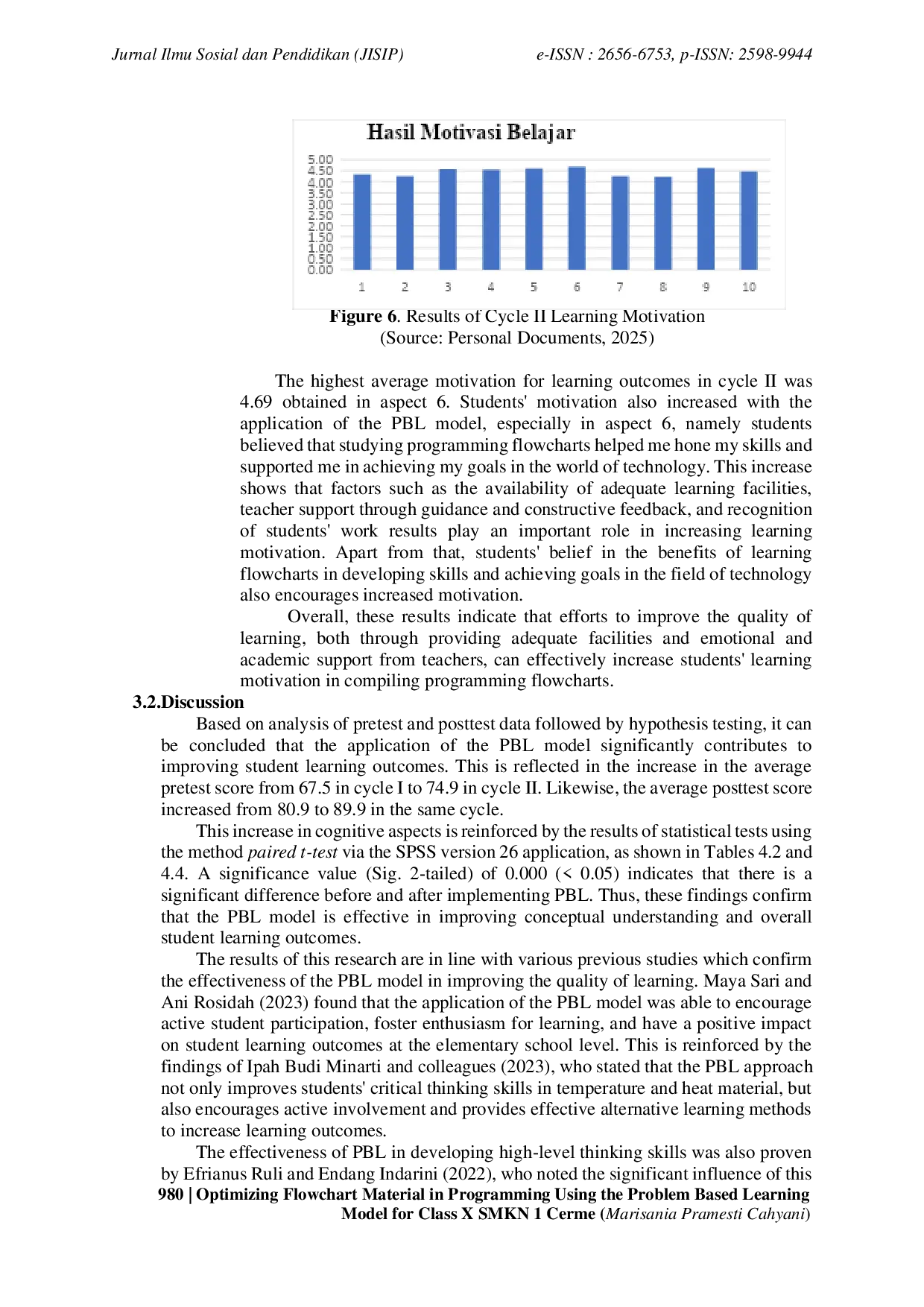 JURIS Optimization of Flowchart Material in Programming Using Problem Based Learning Model Class X SMKN 1 Cerme