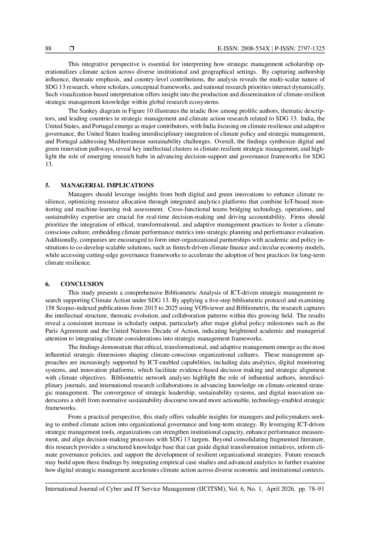 JURIS Strategic Management and ICT Innovation for Climate Action SDG 13