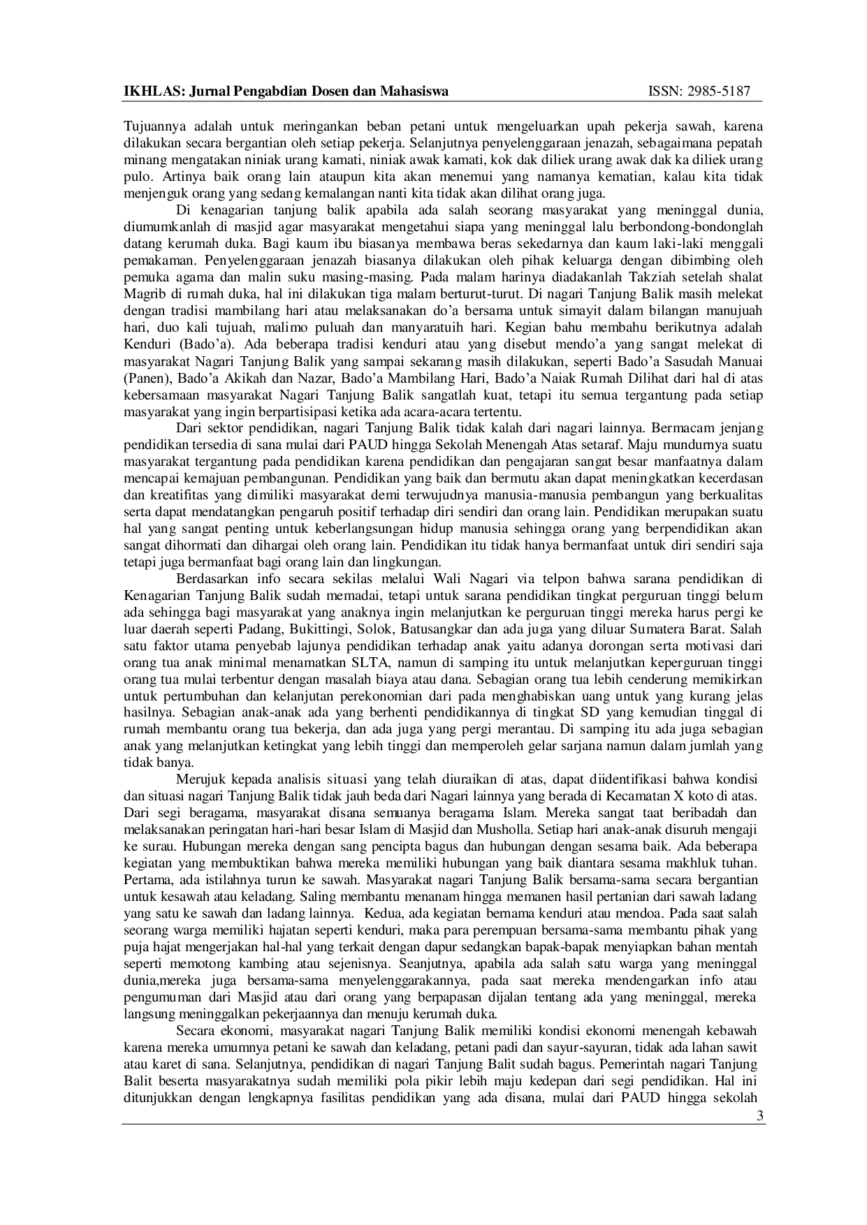 JURIS Pelatihan LLS Language Learning Strategies Untuk Pelajar Sekolah Menengah Nagari Tanjung Balik Solok SUMBAR