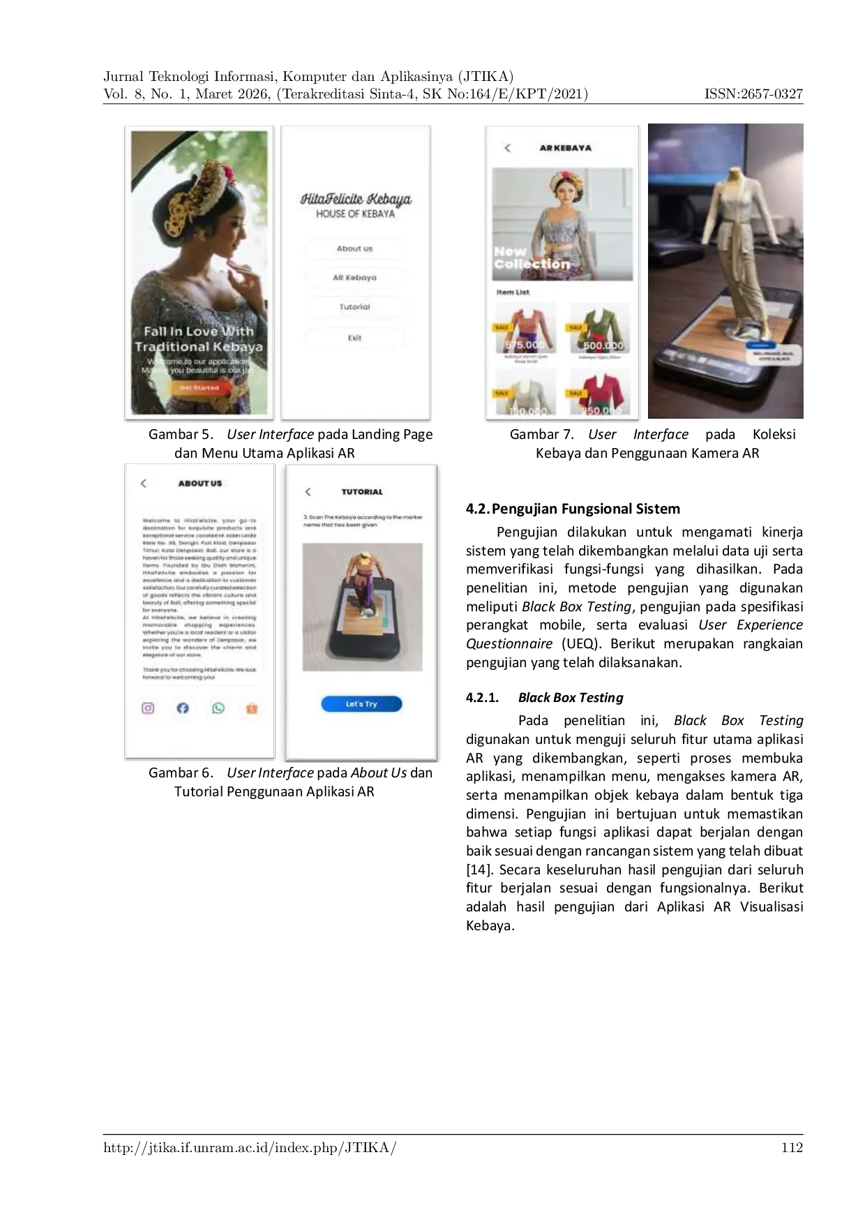 JURIS Visualisasi Kebaya Bali Berbasis Augmented Reality Untuk Peningkatan Promosi Ukm