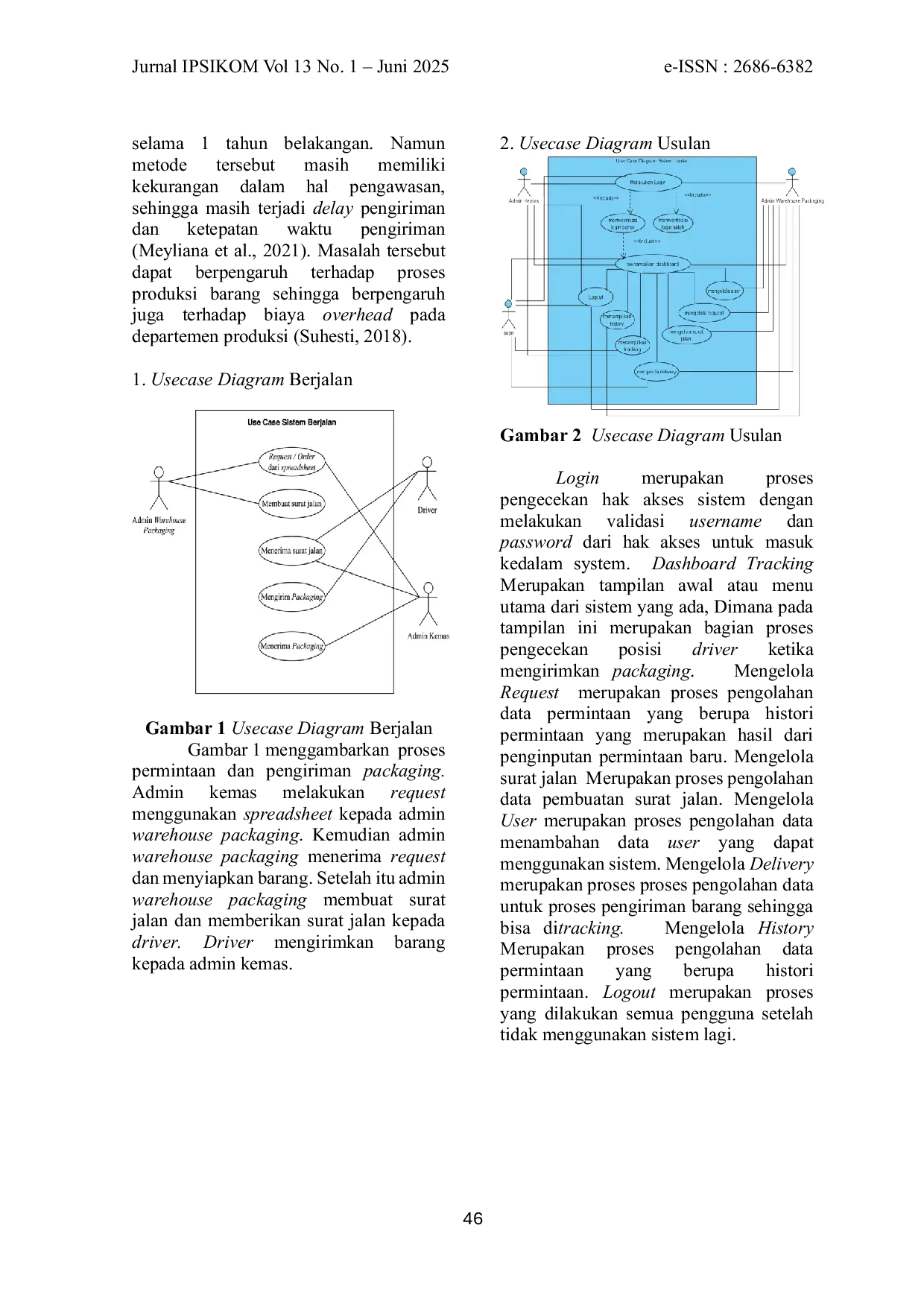 JURIS Sistem Tracking GPS Milk Run Supply Packaging Berbasis Website Studi Kasus pada PT XYZ