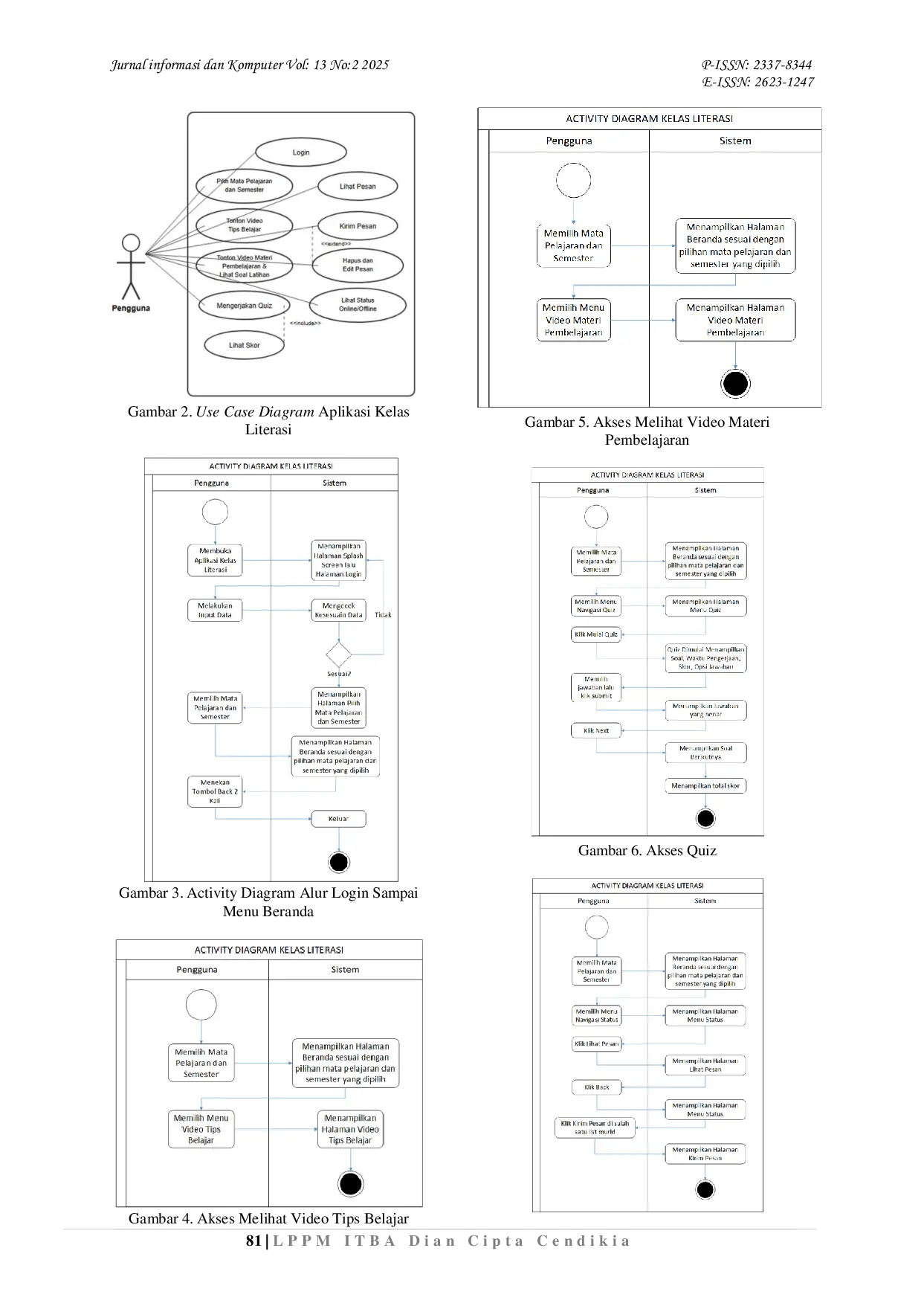 JURIS Pengembangan Aplikasi Mobile Learning Berbasis Android Sebagai Media Pembelajaran Interaktif Pendukung Literasi Kelas VIII SMP