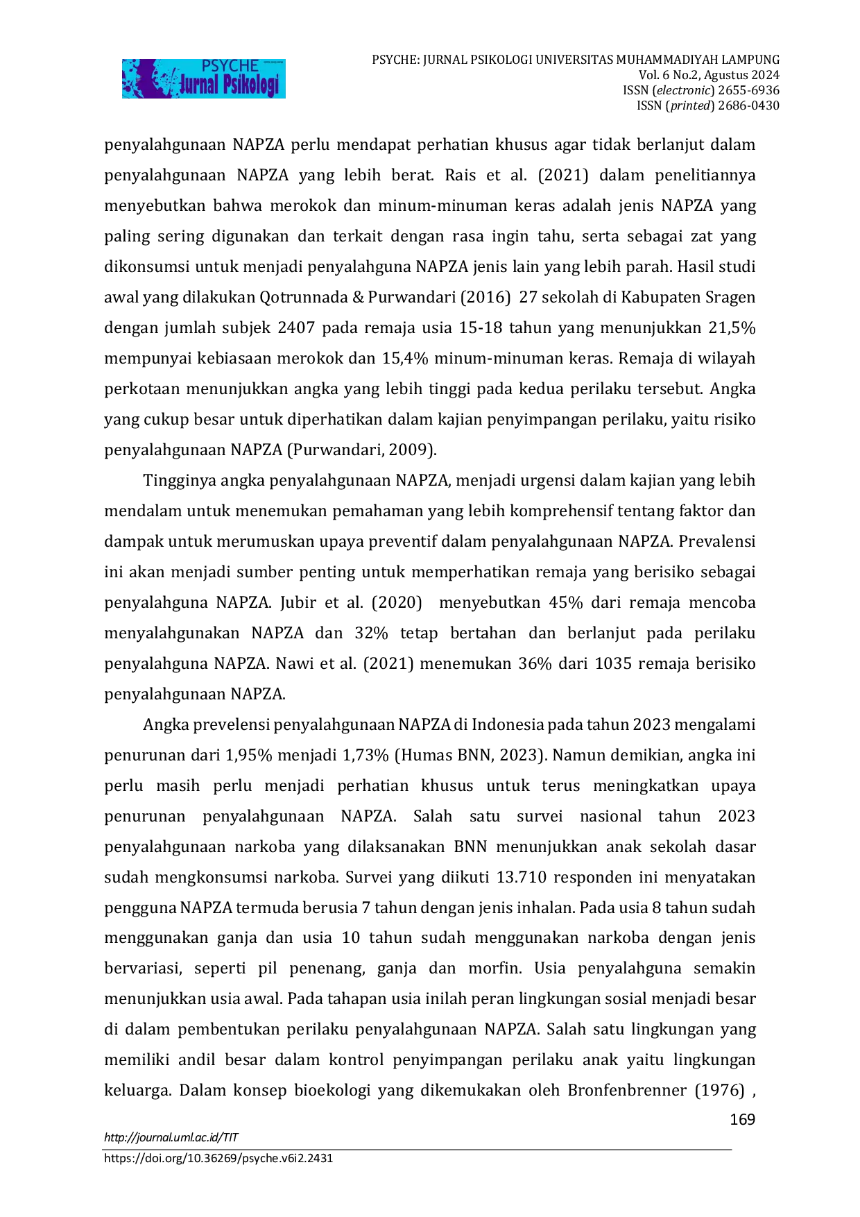 JURIS Kelekatan Ibu Anak Membentuk Keyakinan Terhadap Aturan Analisis Model Kontrol Sosial Perilaku Remaja Berisiko Penyalahgunaan Napza