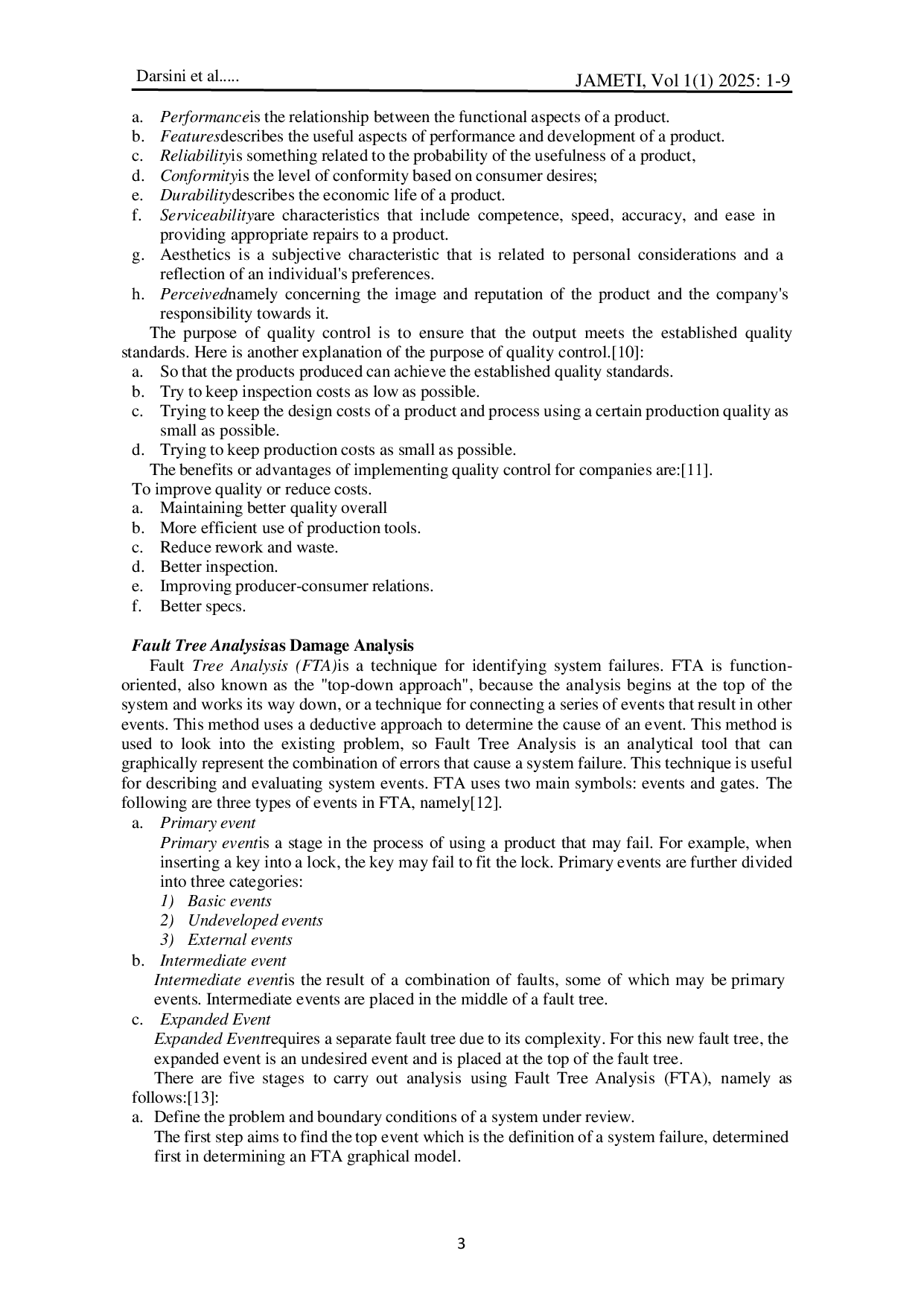 JURIS ANALISIS KERUSAKAN RDT POWERROC T50 MENGGUNAKAN METODE FALT TREE ANALYSIS FTA