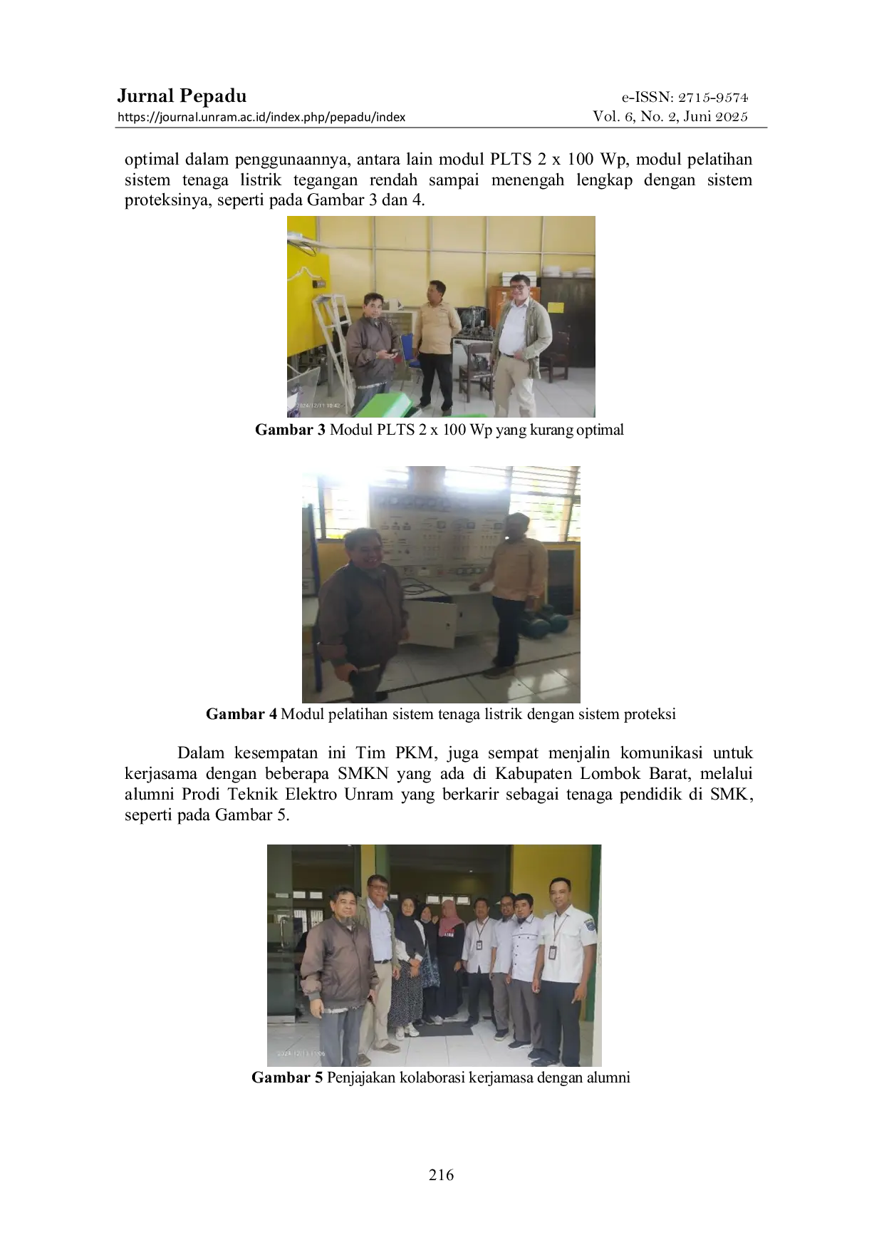 JURIS Membangun Kolaborasi Strategis Dengan Smkn 2 Gerung Untuk Peningkatan Literasi Dan Keterampilan Siswa Dalam Bidang Energi Terbarukan