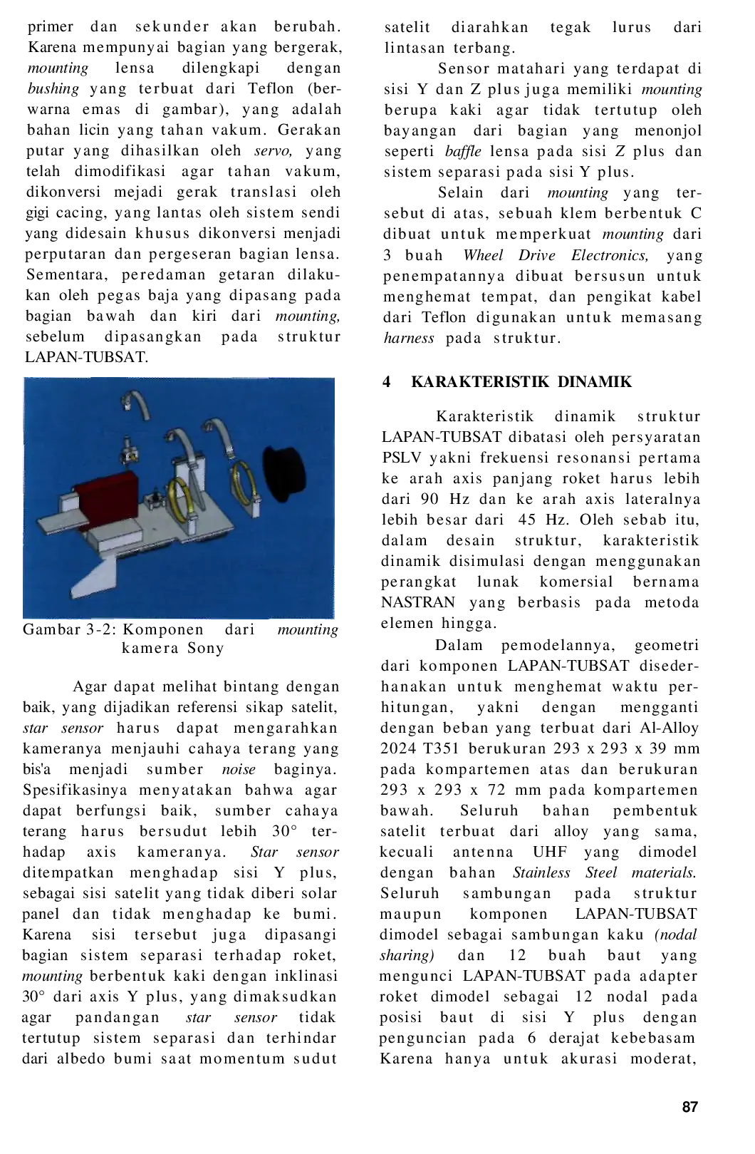 juris Desain Dan Pengujian Struktur Satelit Mikro Lapan Tubsat