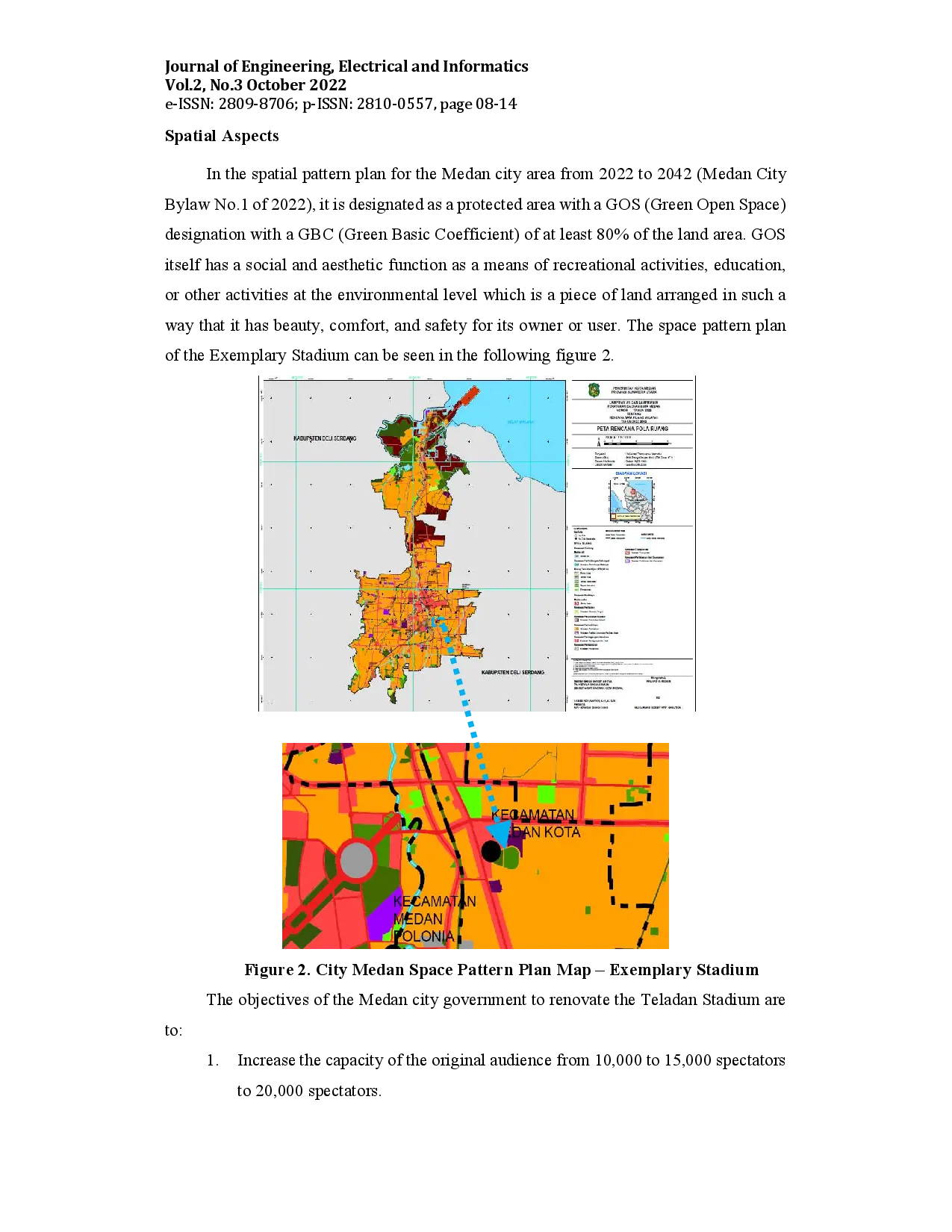 juris ANALYSIS OF SPATIAL ASPECTS OF MEDAN TELADAN STADIUM RENOVATION