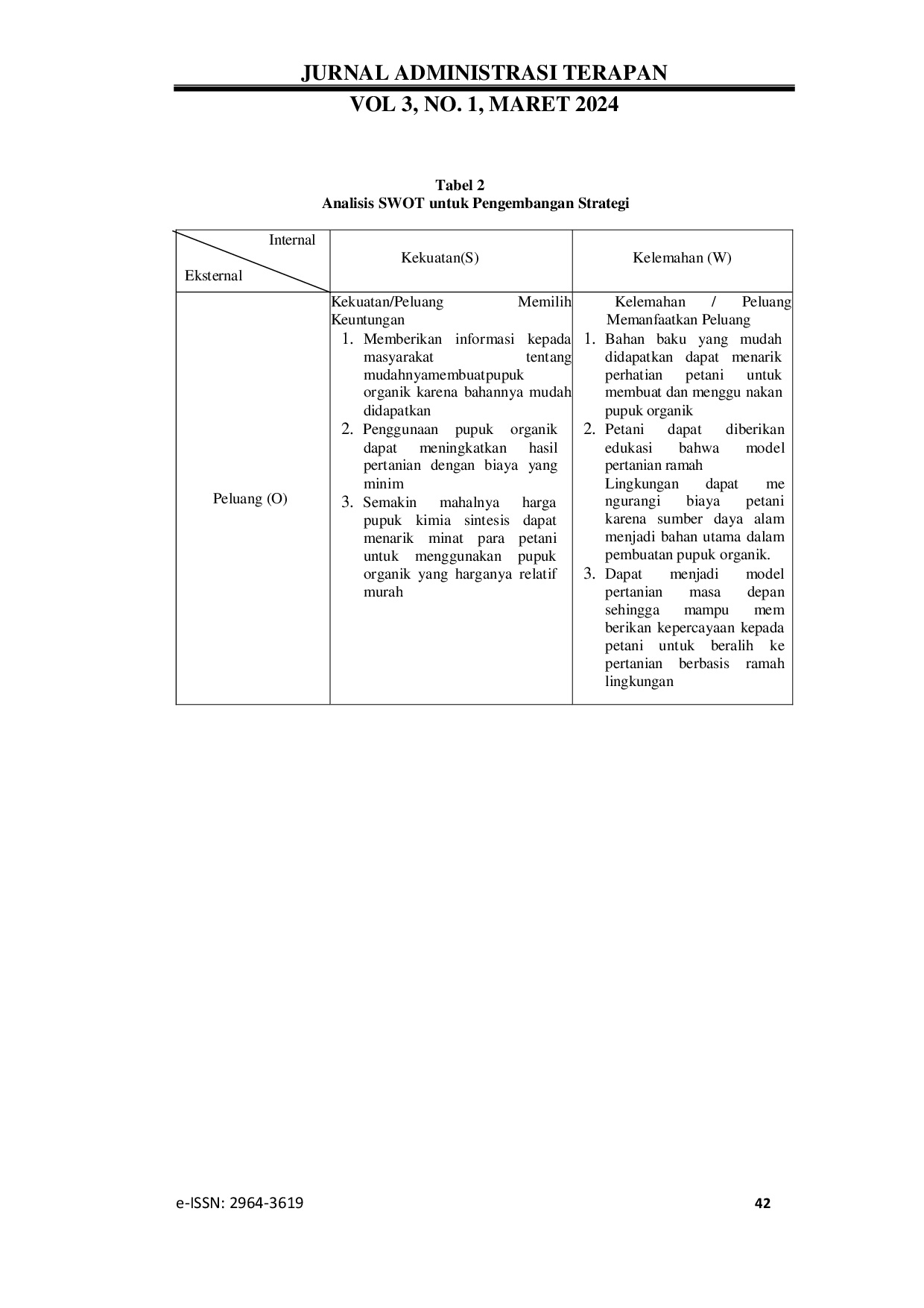 JURIS Peningkatan Kemandirian Ekonomi Masyarakat Melalui Manajemen Pemanfaatan Teknologi Pertanian Ramah Lingkungan