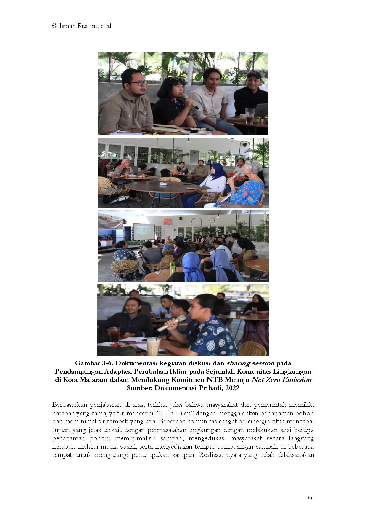 juris Climate Change Adaptation Assistance to a Number of Environmental Communities in Mataram City in Supporting NTB s Commitment to Net Zero Emission