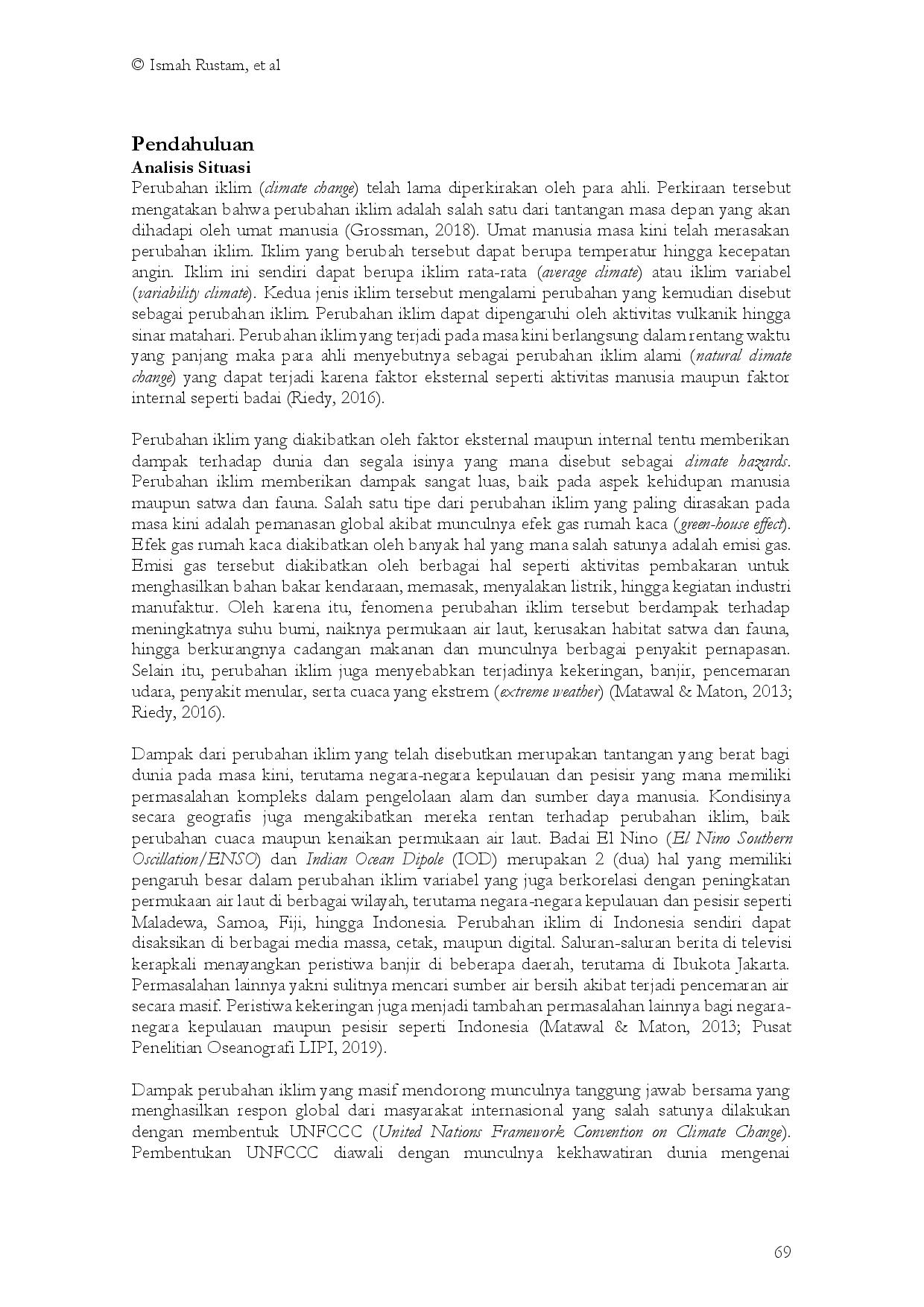 juris Climate Change Adaptation Assistance to a Number of Environmental Communities in Mataram City in Supporting NTB s Commitment to Net Zero Emission