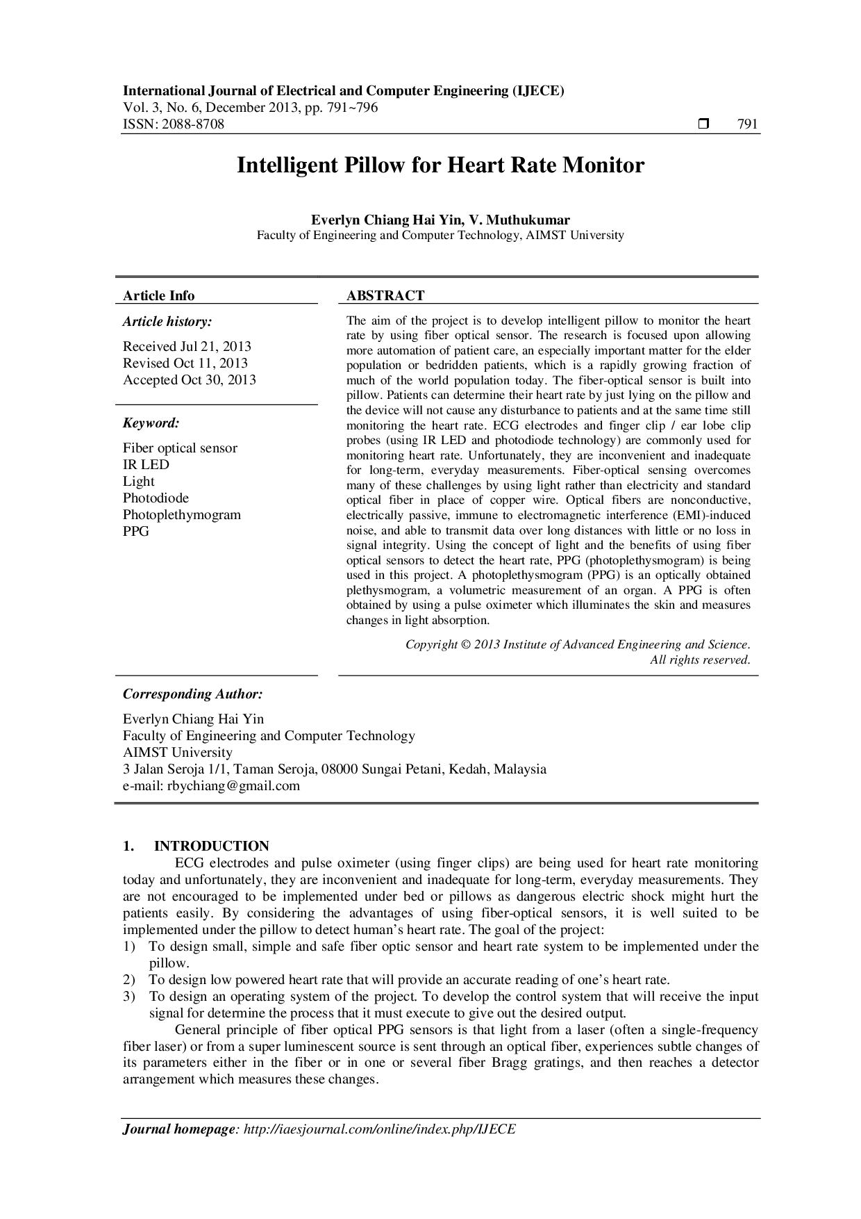 juris Intelligent Pillow For Heart Rate Monitor