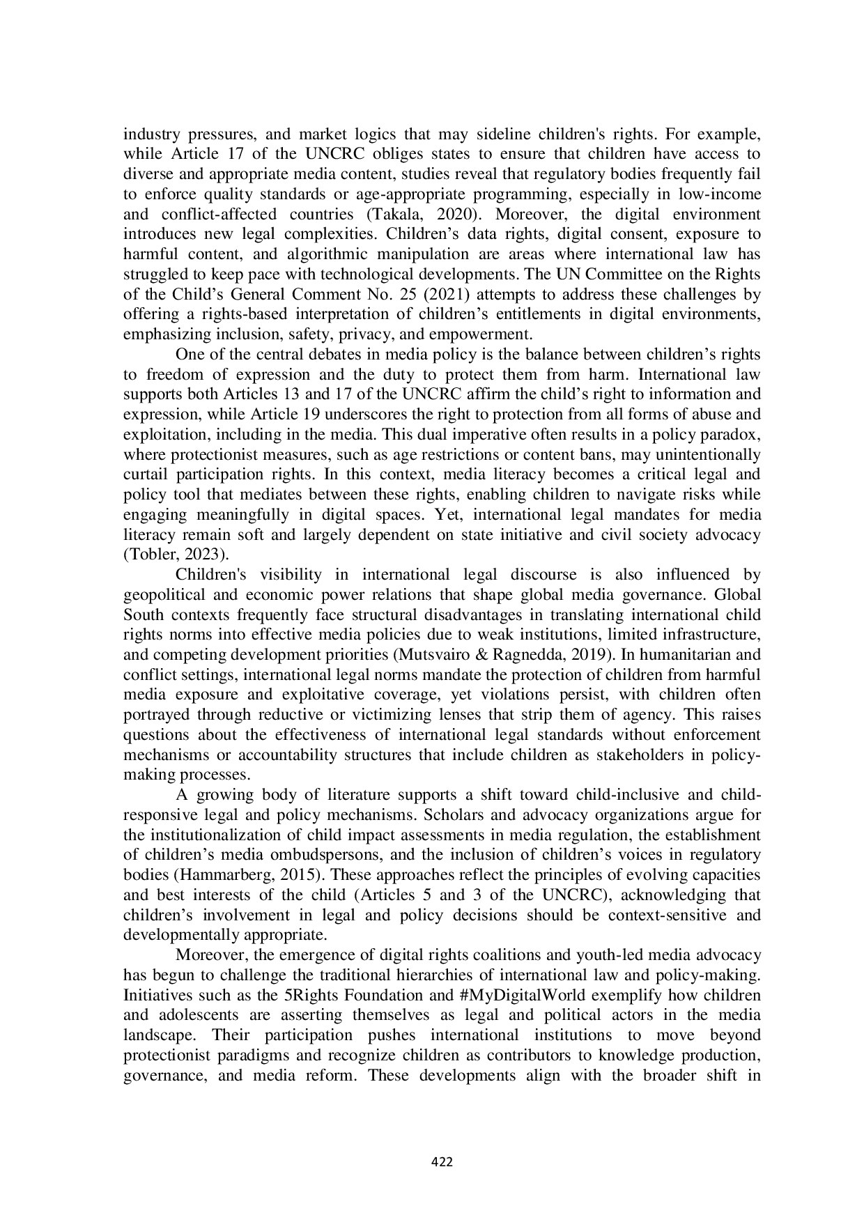 JURIS Whose Story Is It Media Portrayals of Children in Conflict and Migration Contexts