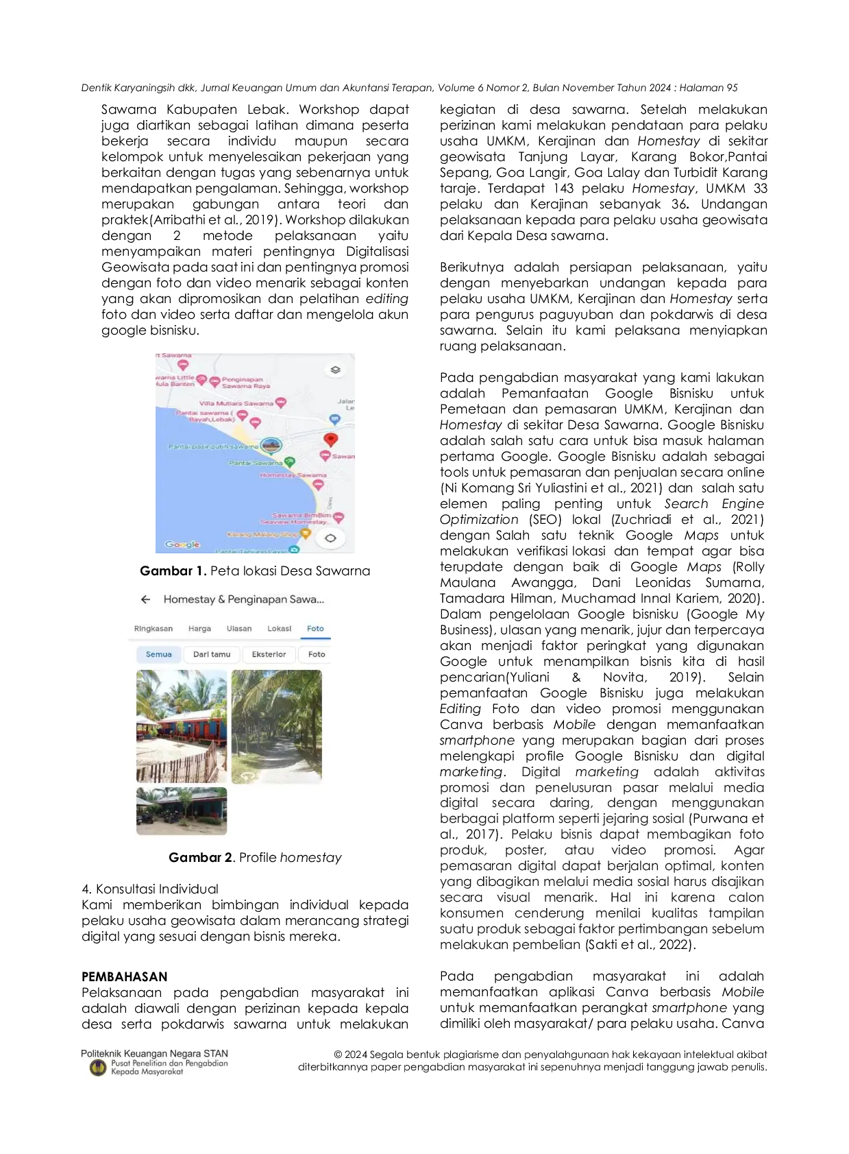 JURIS PKM Digitalisasi Aktivitas Geowisata Kawasan Geopark Bayah Dome untuk Mendukung Pariwisata Berkelanjutan