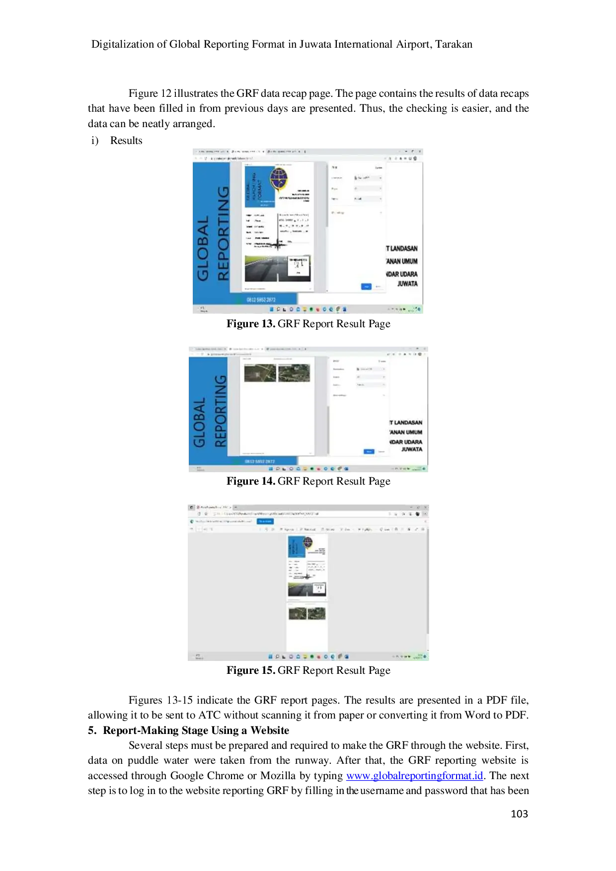 JURIS Digitalization of Global Reporting Format in Juwata International Airport Tarakan