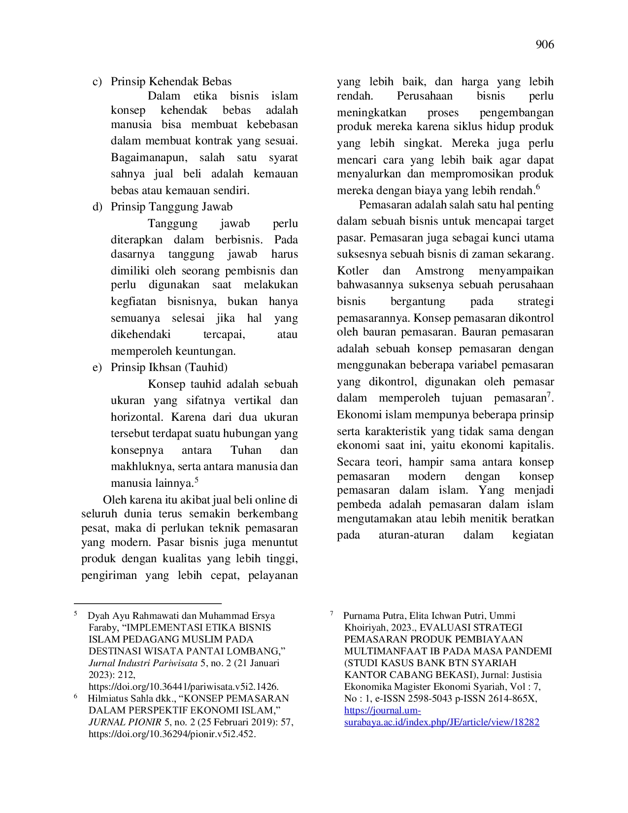 JURIS Analisis Strategi Pemasaran Pada Bisnis Jasa Titip Berdasarkan Prinsip Prinsip Etika Bisnis Islam Studi Kasus Pada Instagram Twinscoll