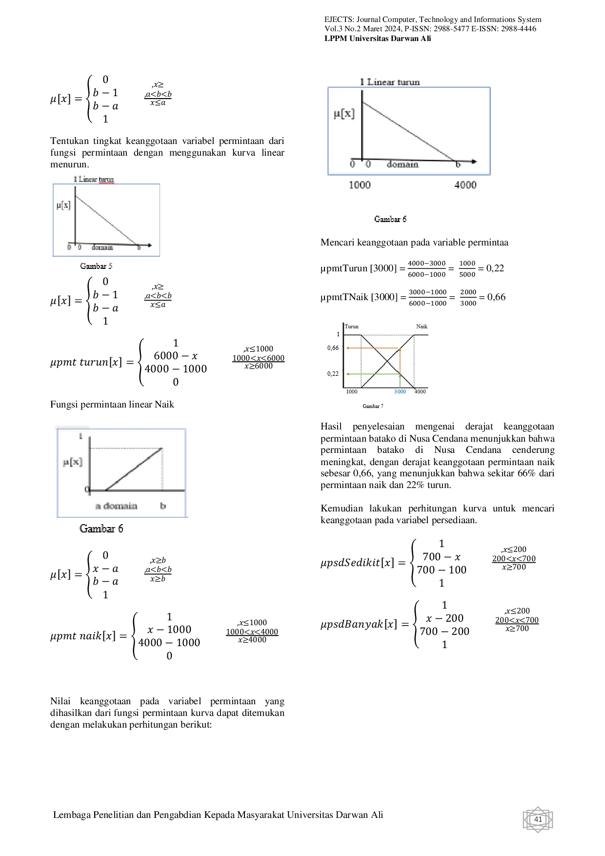 JURIS Metode Fuzzy Tsukamoto Memprediksi Jumlah Produksi Batako Di Nusa Cendana Berdasarkan Data Persediaan Jumlah Permintaan