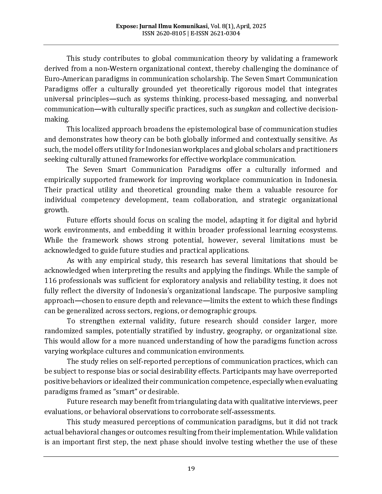 juris Validating the Seven Smart Communication Paradigms in the Workplace A Conceptual and Empirical Study