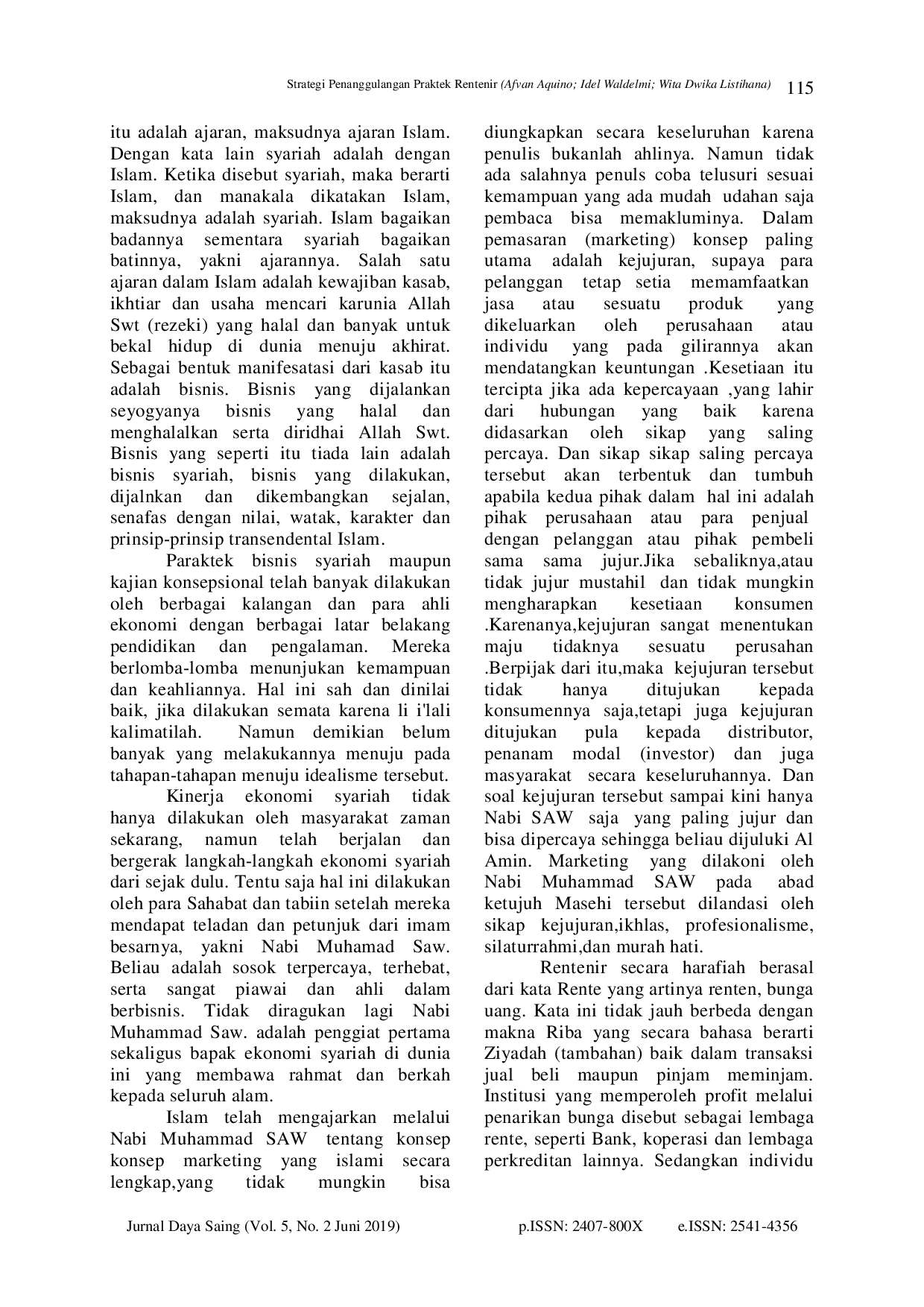 juris Strategi Penanggulangan Praktek Rentenir