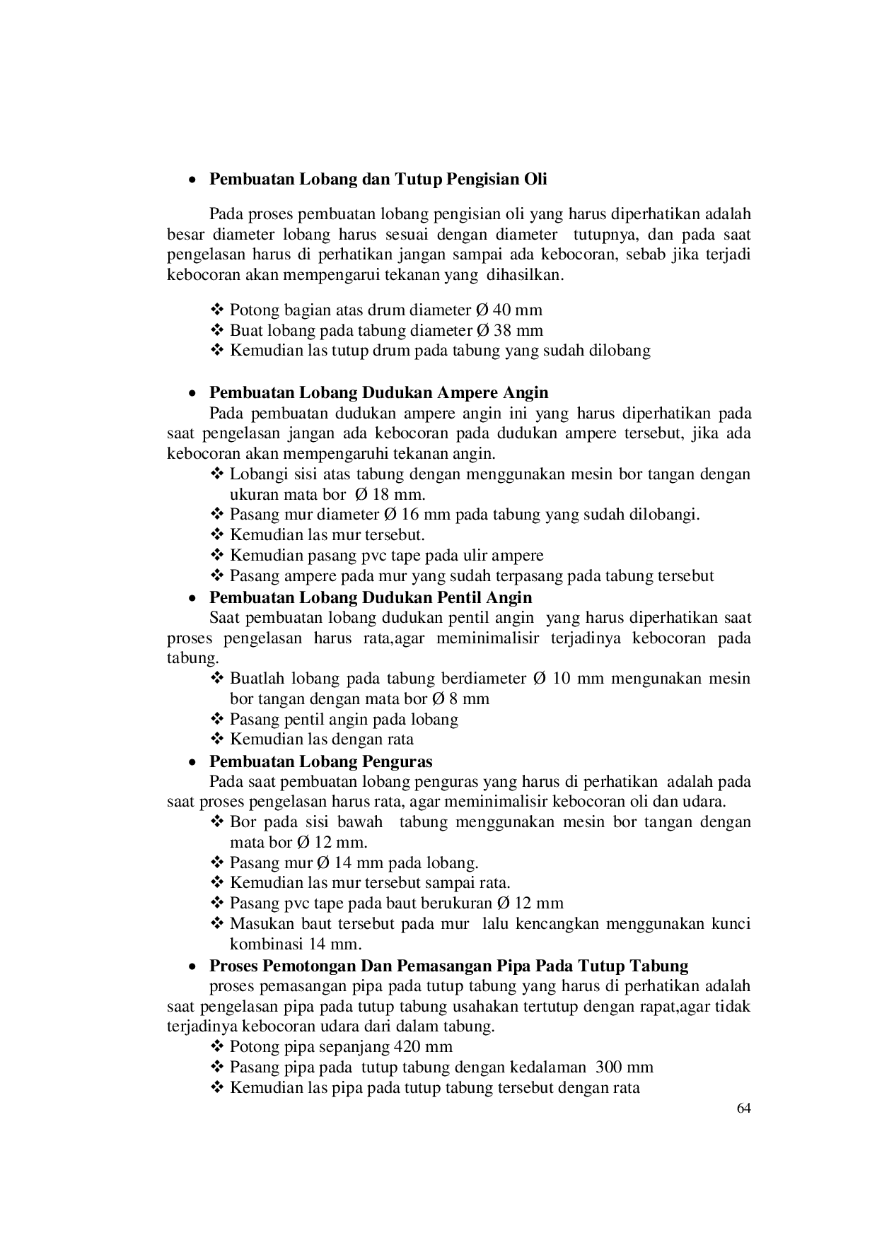 JURIS Pembuatan Alat Pengisian Oli Defferential Menggunakan Kompresor