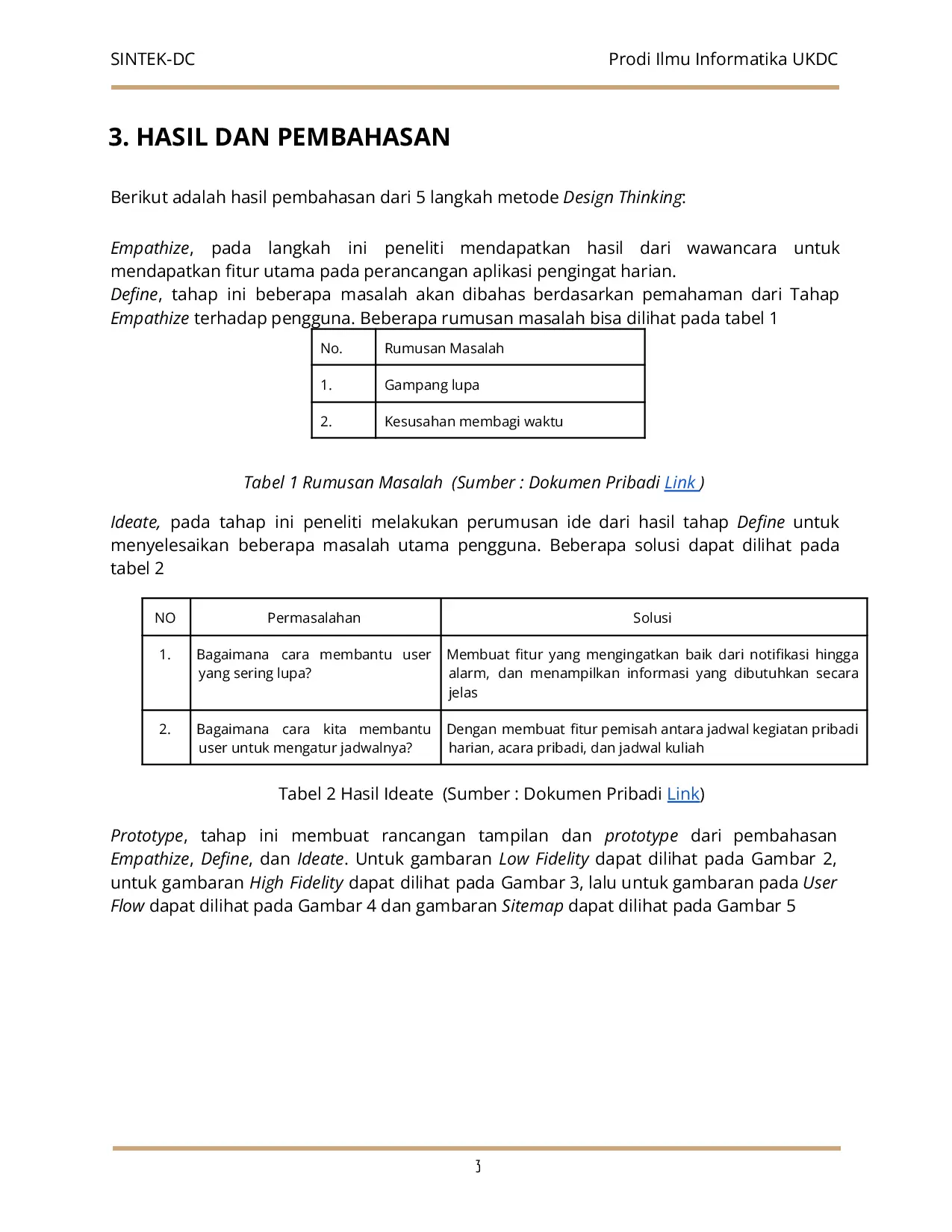 JURIS Perancangan UI UX Menerapkan Metode Design Thinking Pada Aplikasi Pengingat Harian Berbasis Figma