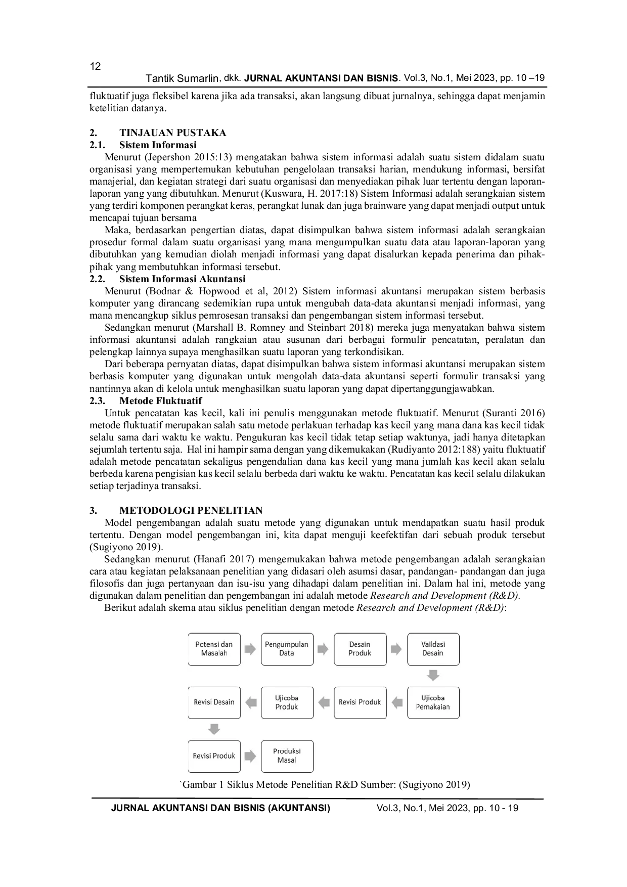 JURIS Sistem Informasi Akuntansi Pengelolaan Kas Kecil Dengan Metode Fluktuatif