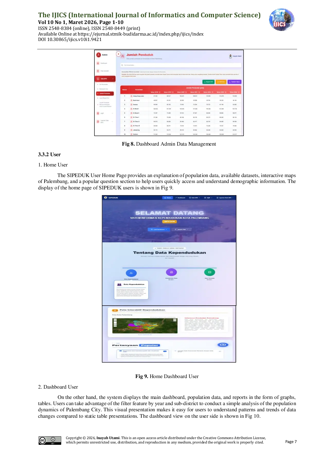 JURIS Harmonization of Population Data Between BPS and Palembang City Disdukcapil Using an Agile Based Dashboard