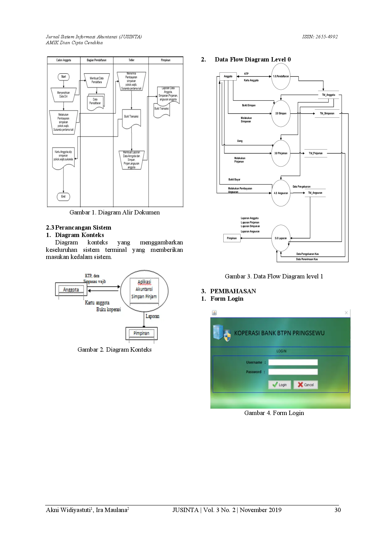 JURIS Aplikasi Akuntansi Simpan Pinjam Pada Koperasi Pegawai Bank Btpn Pringsewu Lampung
