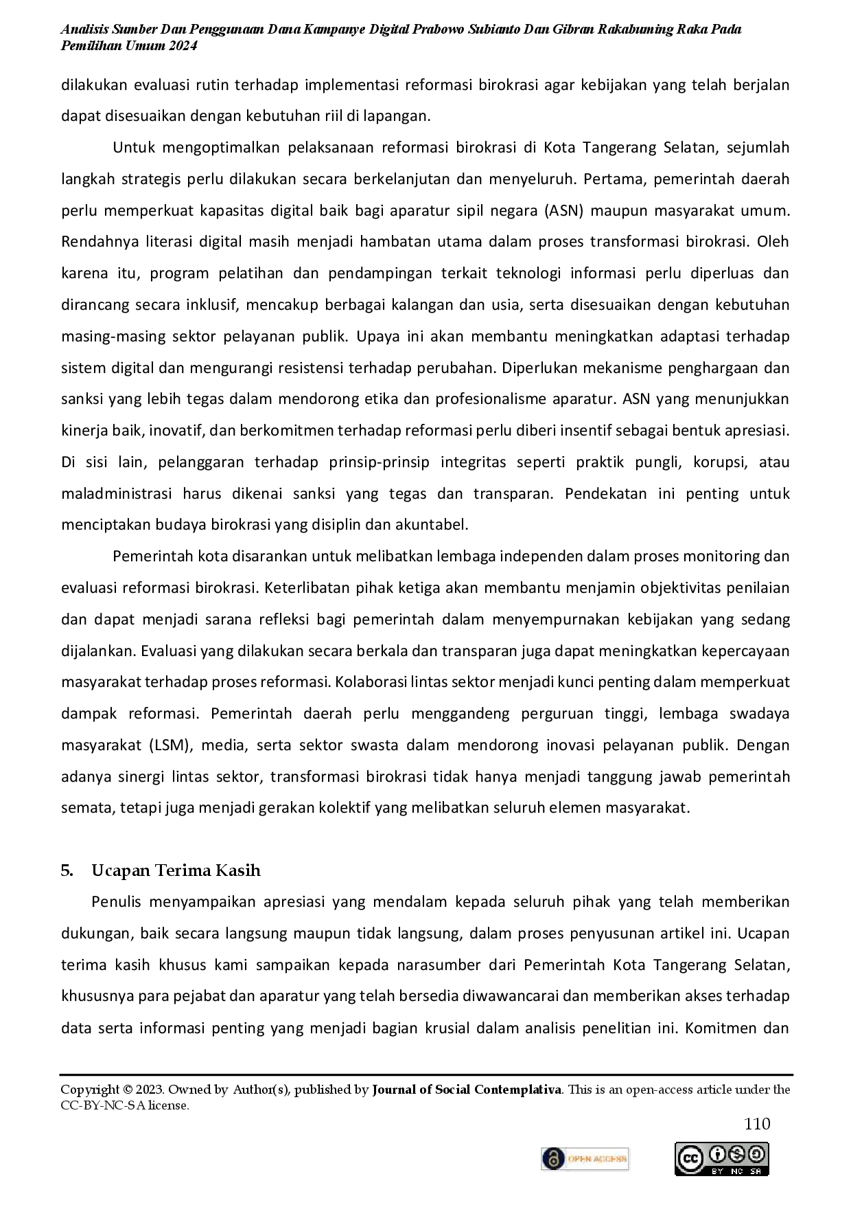 juris Antikorupsi melalui Reformasi Dinamika Transformasi Birokrasi di Tangerang Selatan