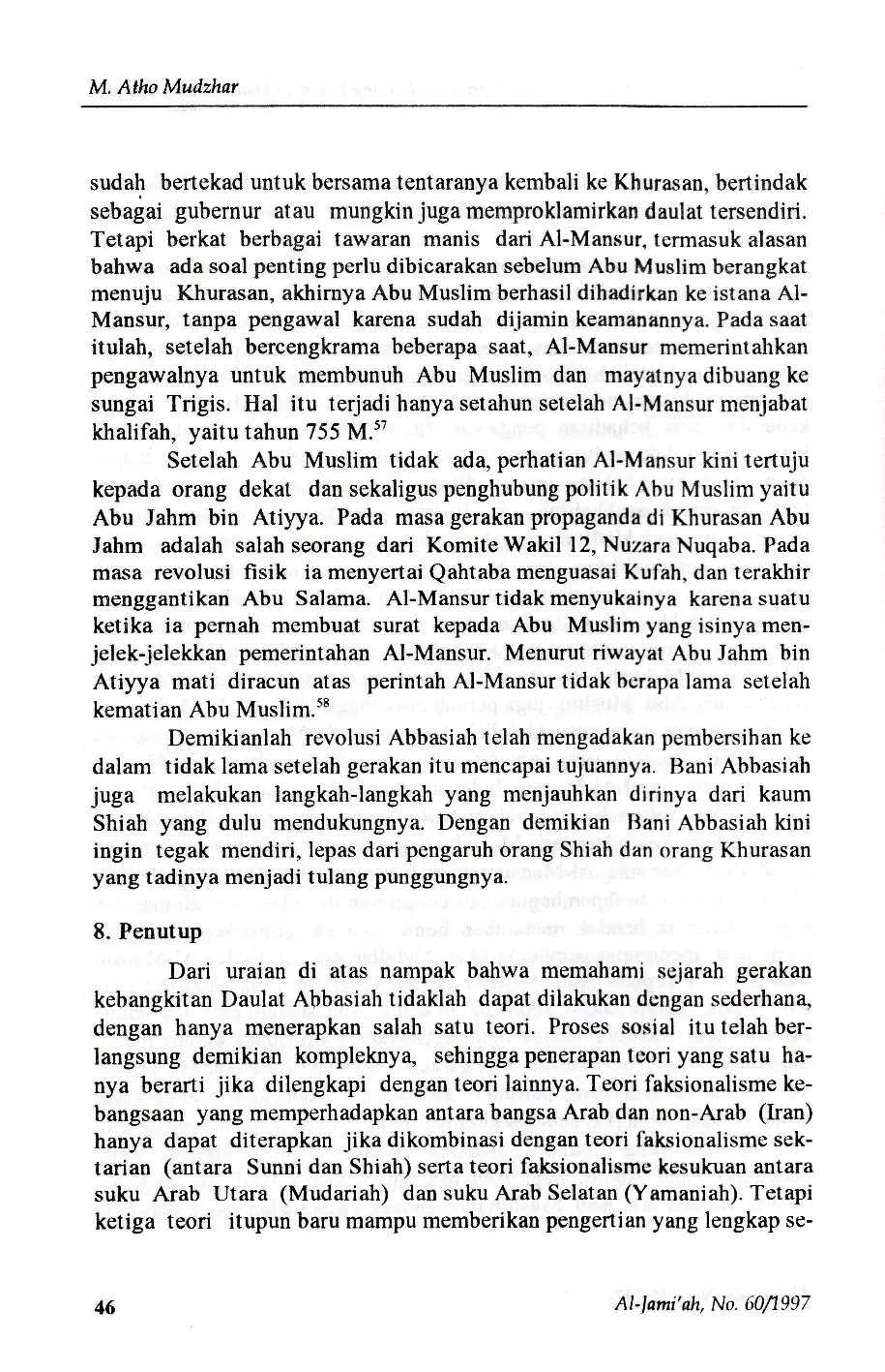 JURIS Teori teori Tentang Jatuhnya Daulat Bani Umayyah dan Bangkitnya Daulat bani Abbasiah
