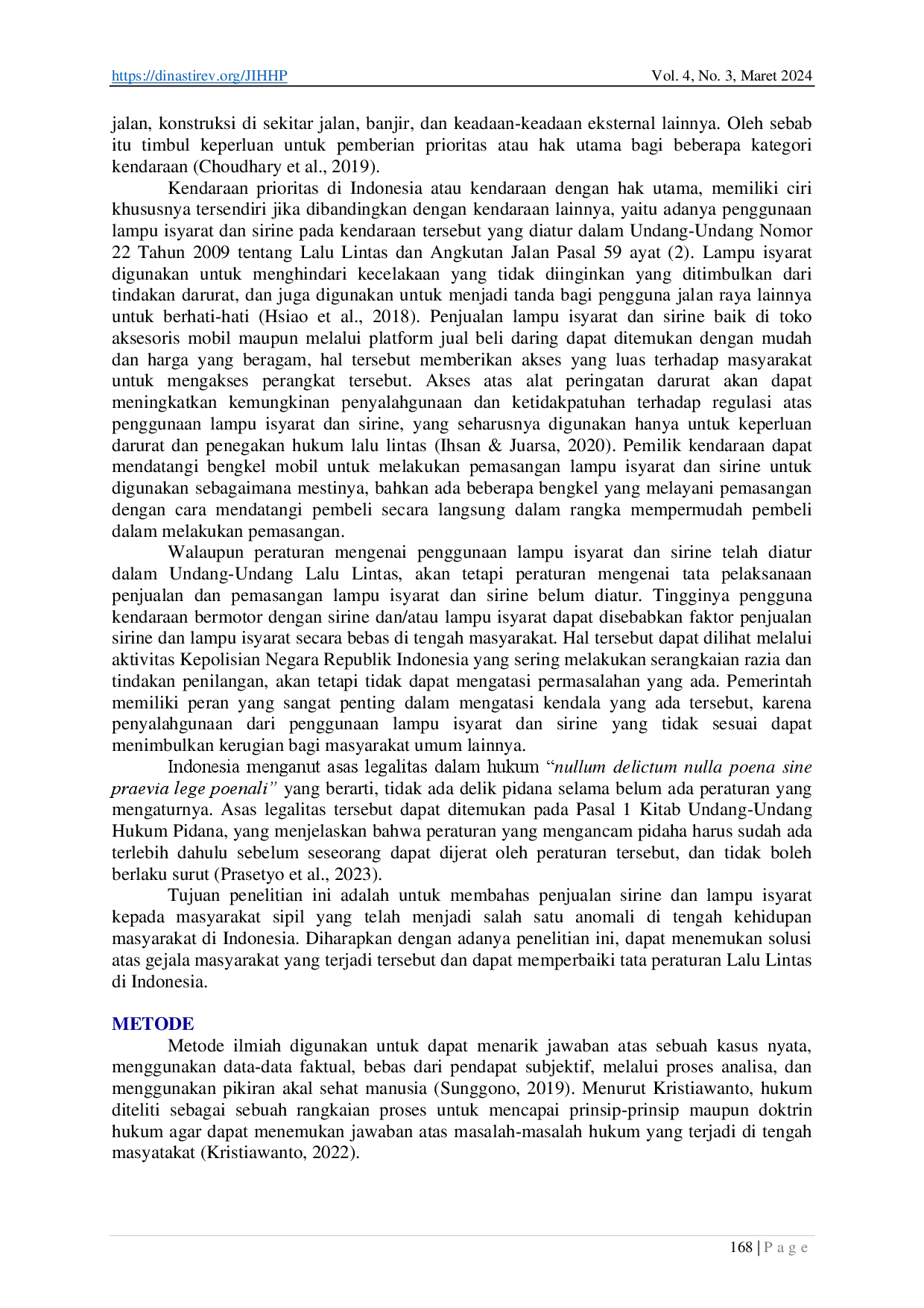 juris Tinjauan Hukum Penjualan Sirine Dan Lampu Isyarat Kepada Masyarakat Sipil Berdasarkan Hak Dan Kewajiban Warga Negara