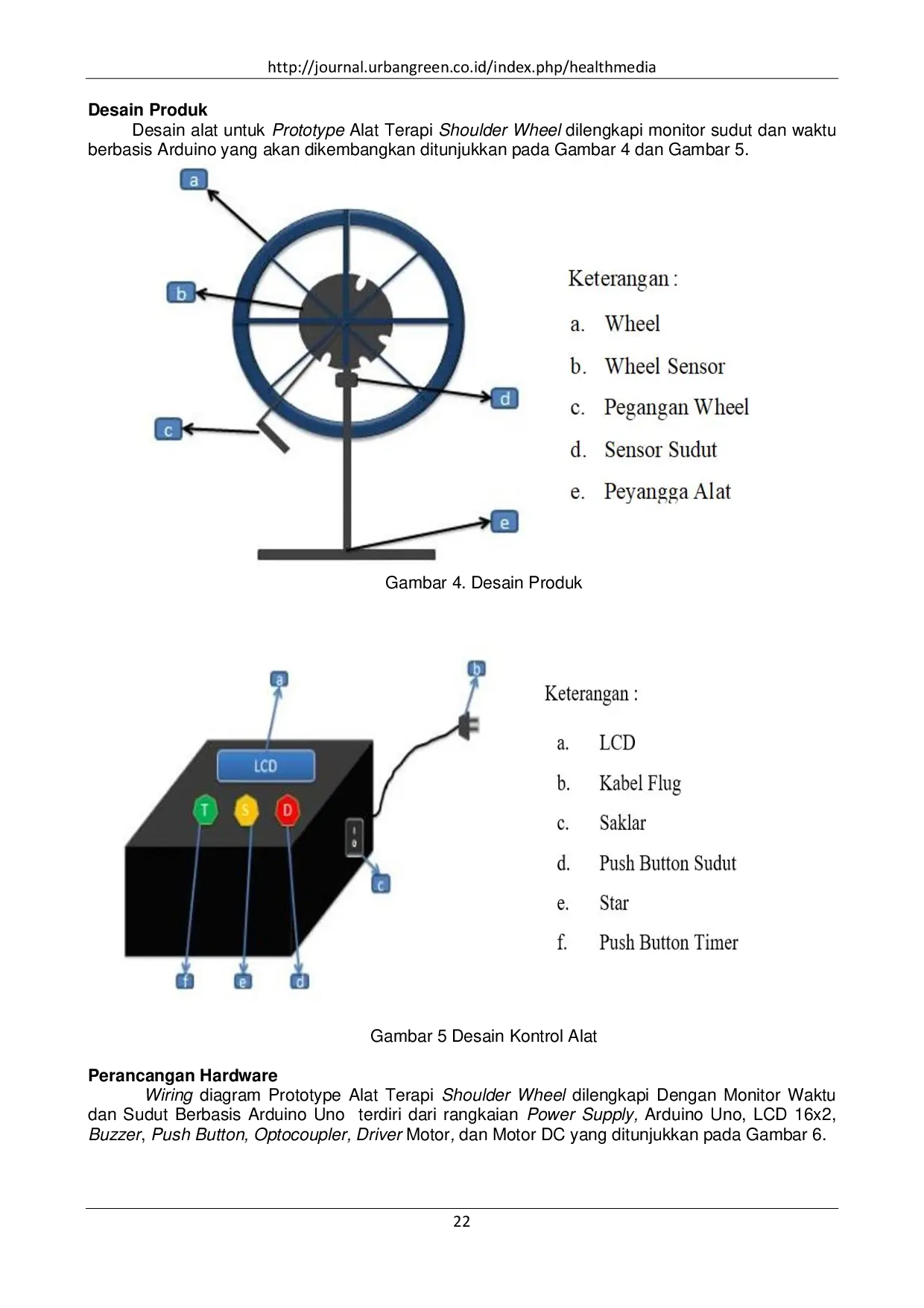 JURIS Prototype Alat Terapi Shoulder Wheel dengan Monitor Waktu dan Sudut Berbasis Arduino
