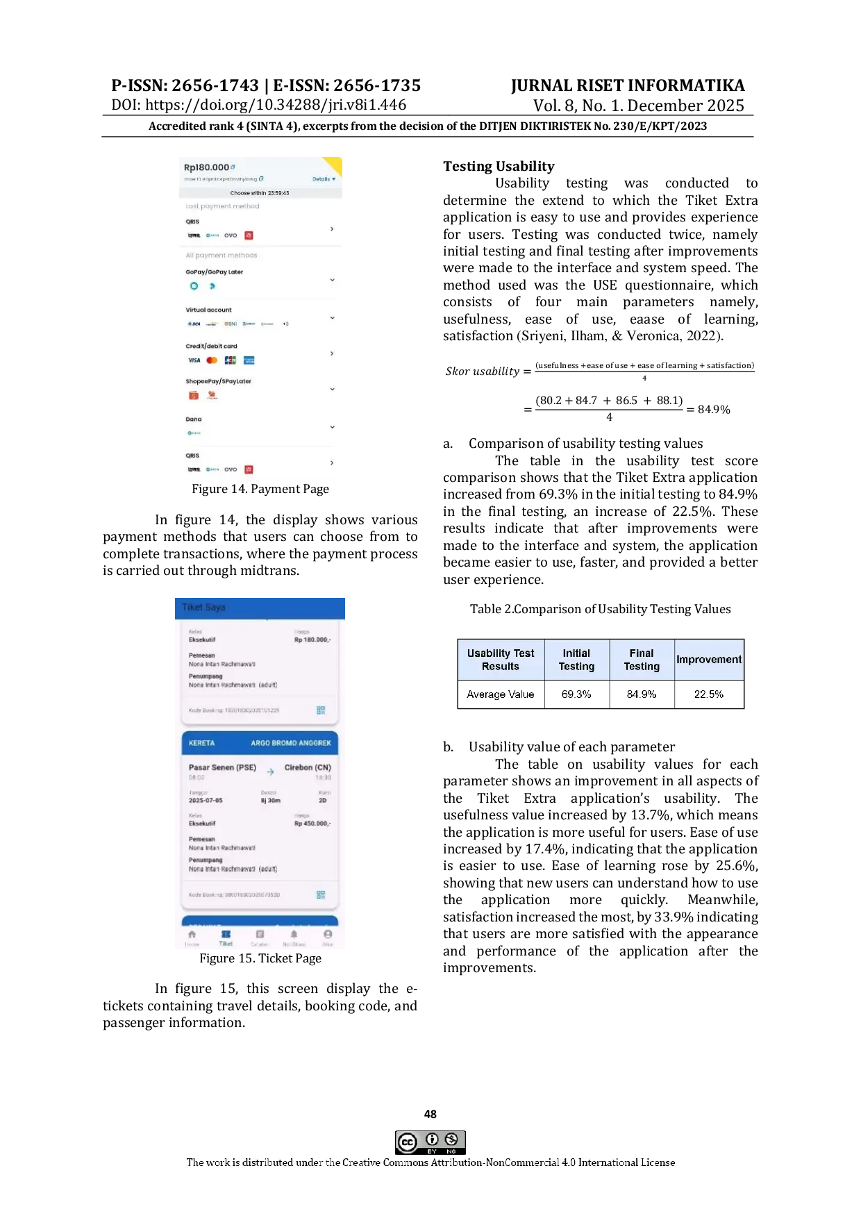 JURIS Development of a Mobile Based Transportation and Hotel Ticket Booking Information System at Tiket Extra