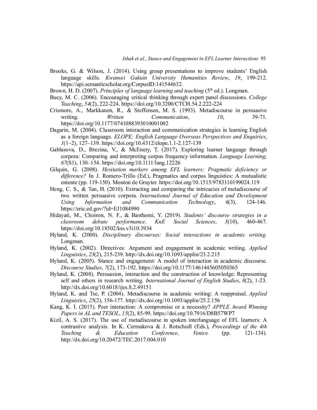 JURIS Stance and Engagement in EFL Learner Interactions