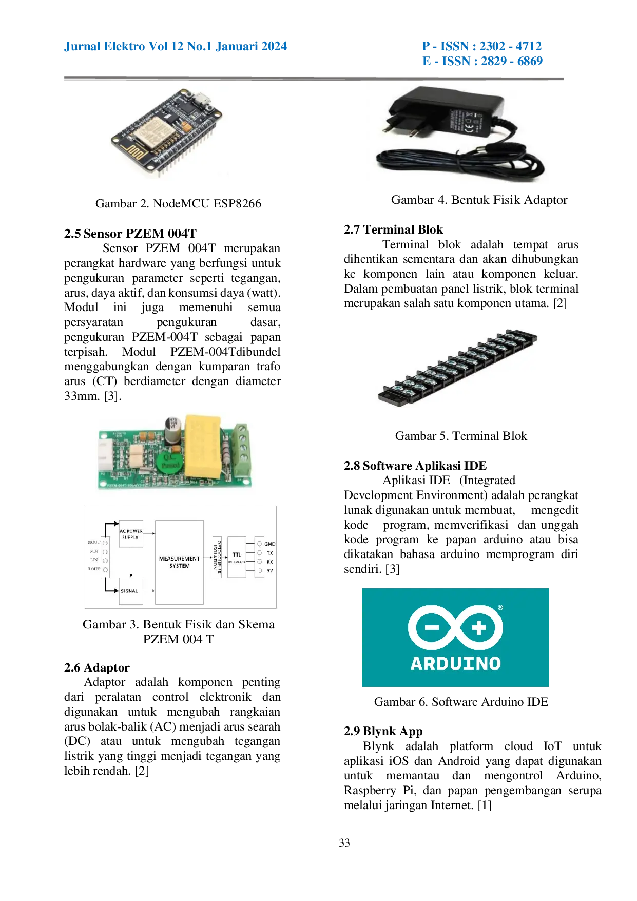 JURIS Design and Construction of a Power Measuring Device for the ATS Automatic Transfer Switch Panel Using Blynk Application