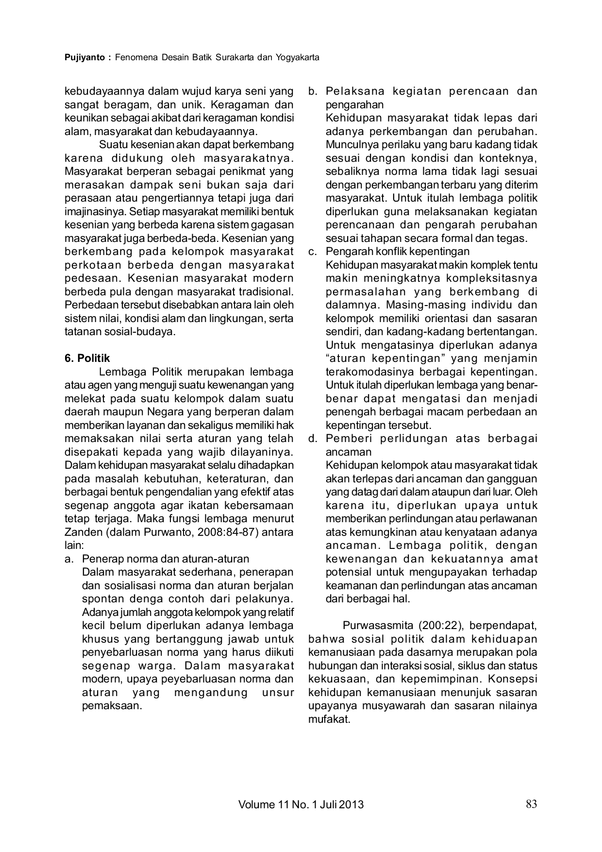 JURIS Fenomena Desain Batik Surakarta Dan Yogyakarta