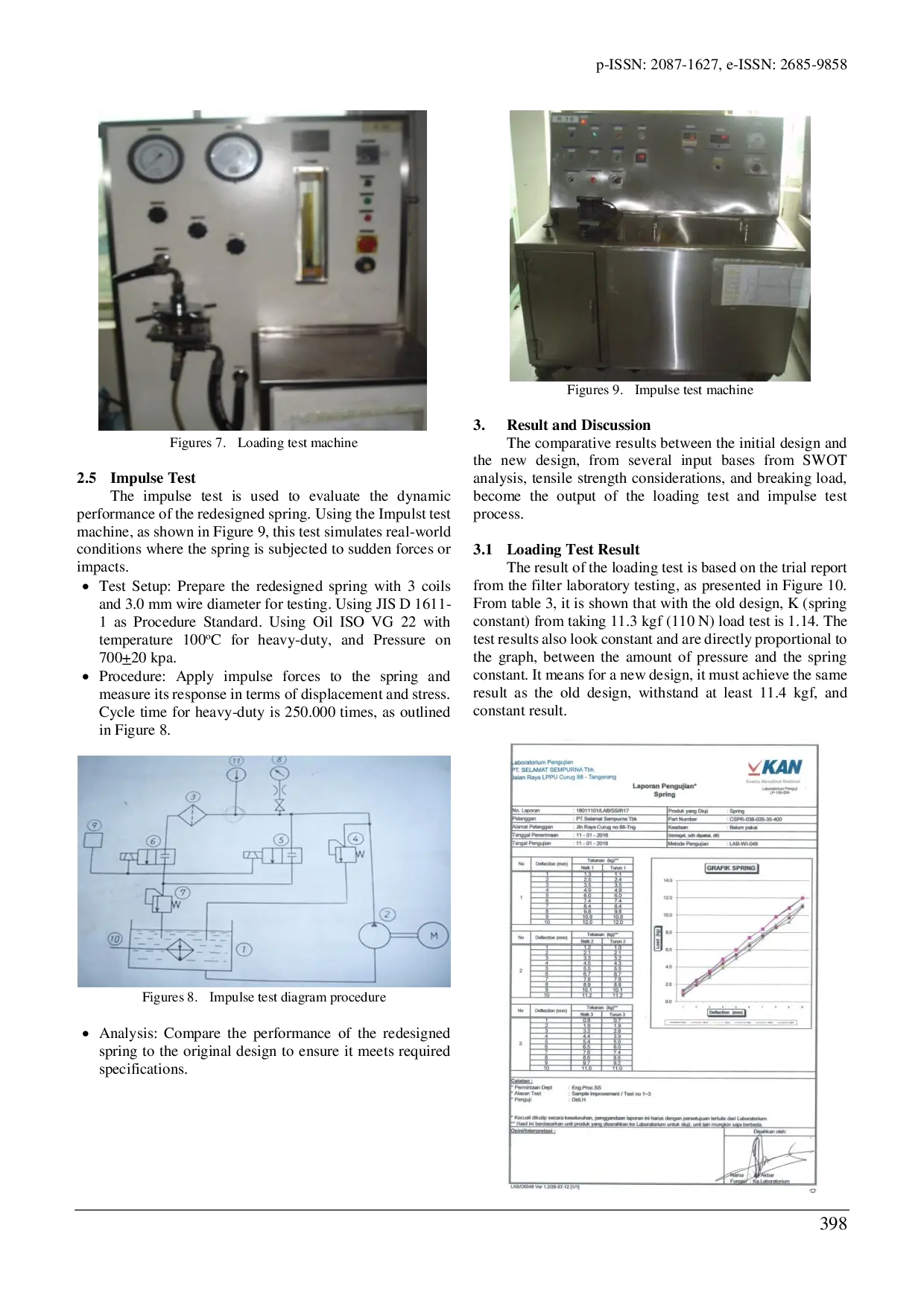 JURIS Reduction Cost in Material Spring type Coil for Heavy duty Oil Filter By pass System with Redesigning