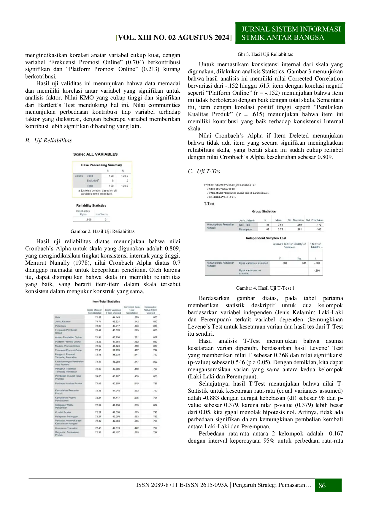 JURIS Pengaruh Strategi Pemasaran Online pada Kopi Kenangan terhadap Keputusan Pembelian Konsumen