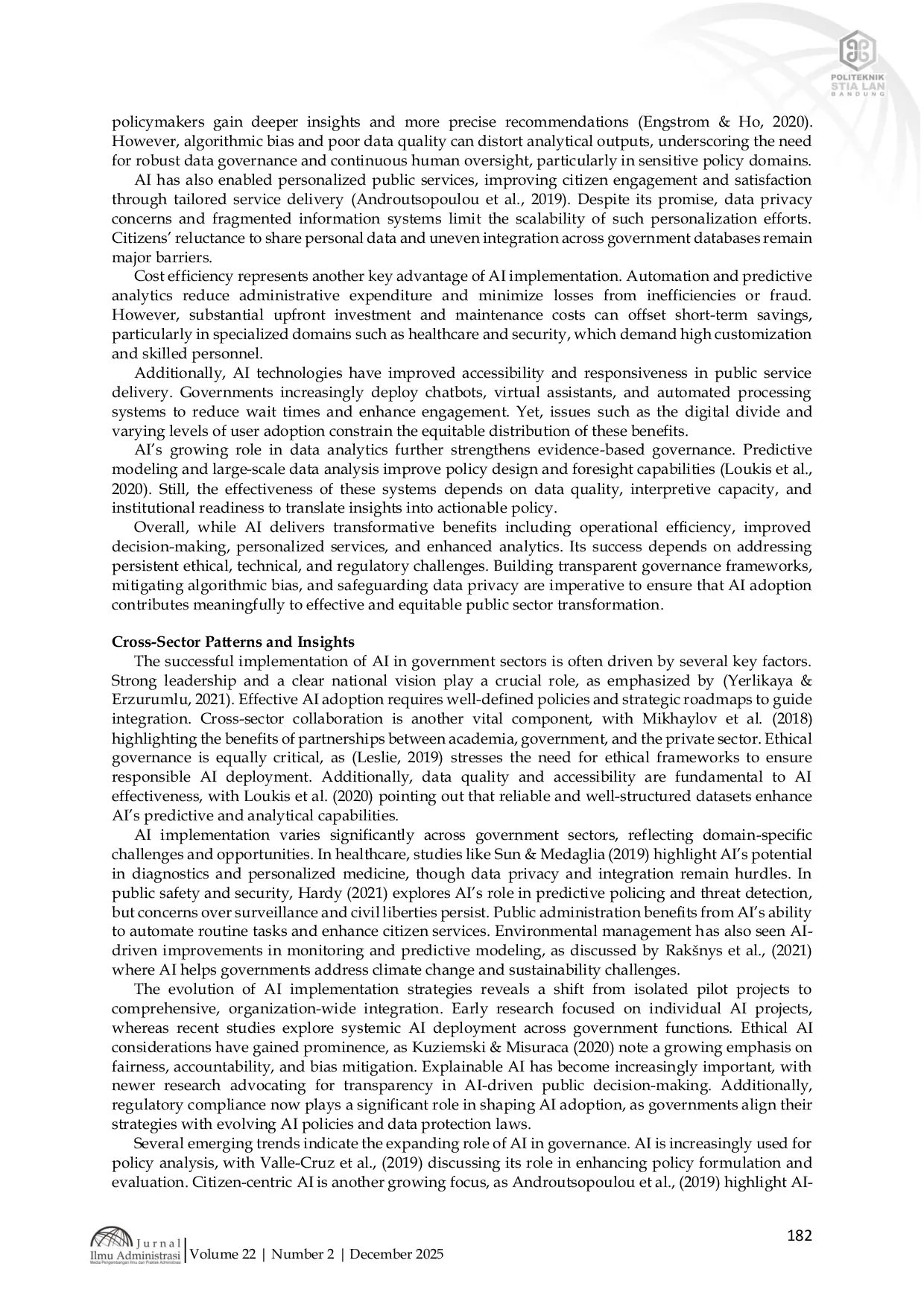 JURIS Artificial Intelligence AI in Public Policy Reform Approaches Challenges and Outcomes