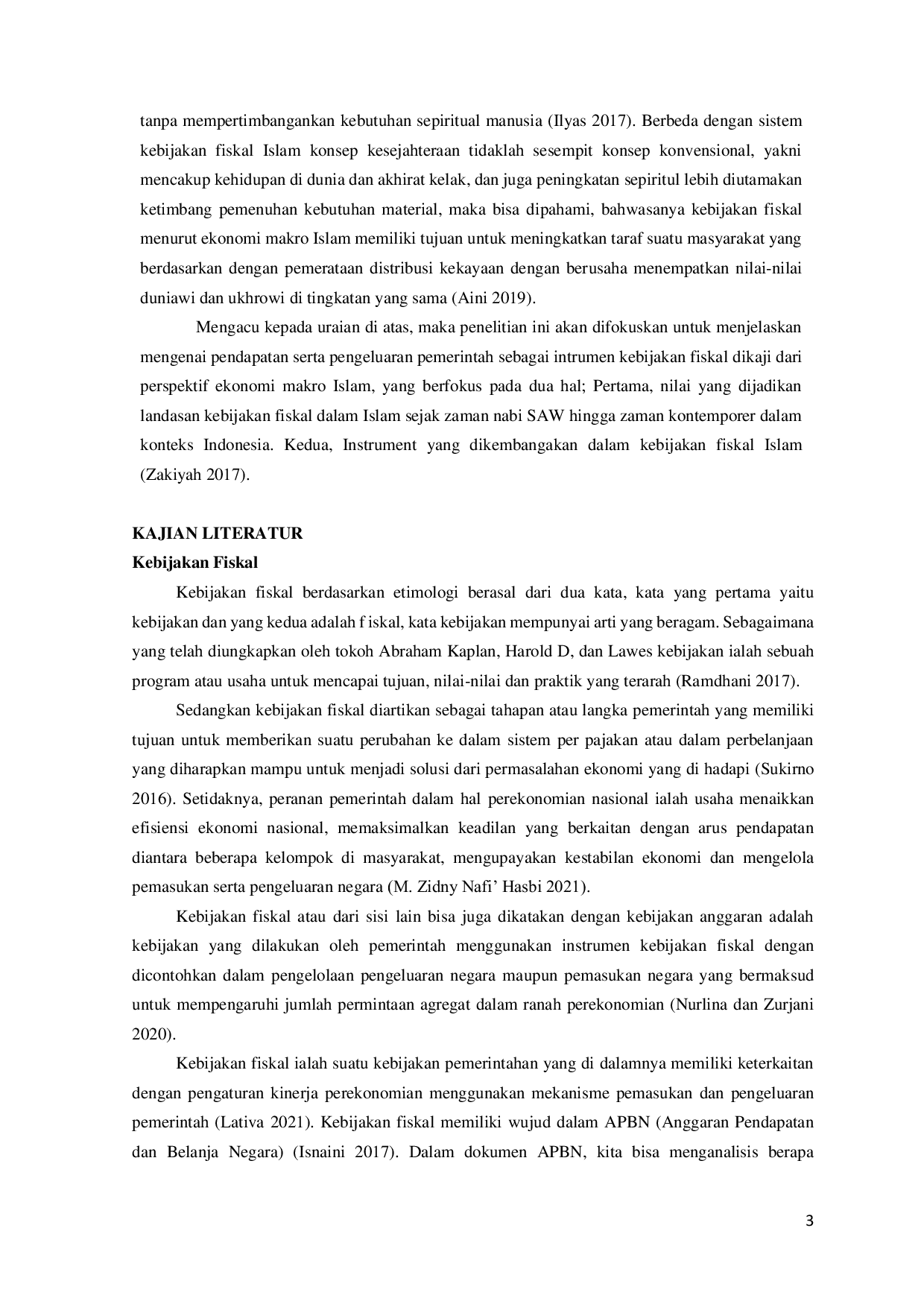 JURIS Teori Kebijakan Fiskal dalam Ekonomi Islam