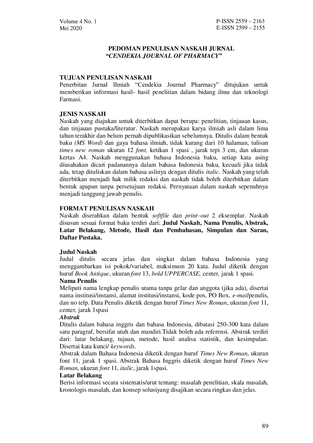 JURIS Tes Publikasi Jurnal