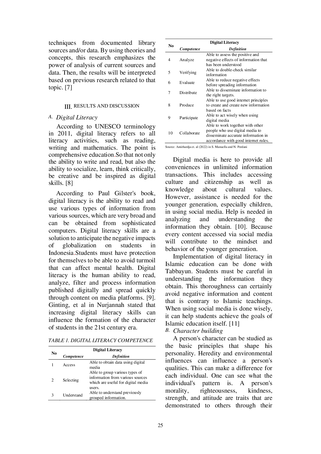 JURIS The Urgency of Digital Literacy in Character Education Through Halal Lifestyle Content