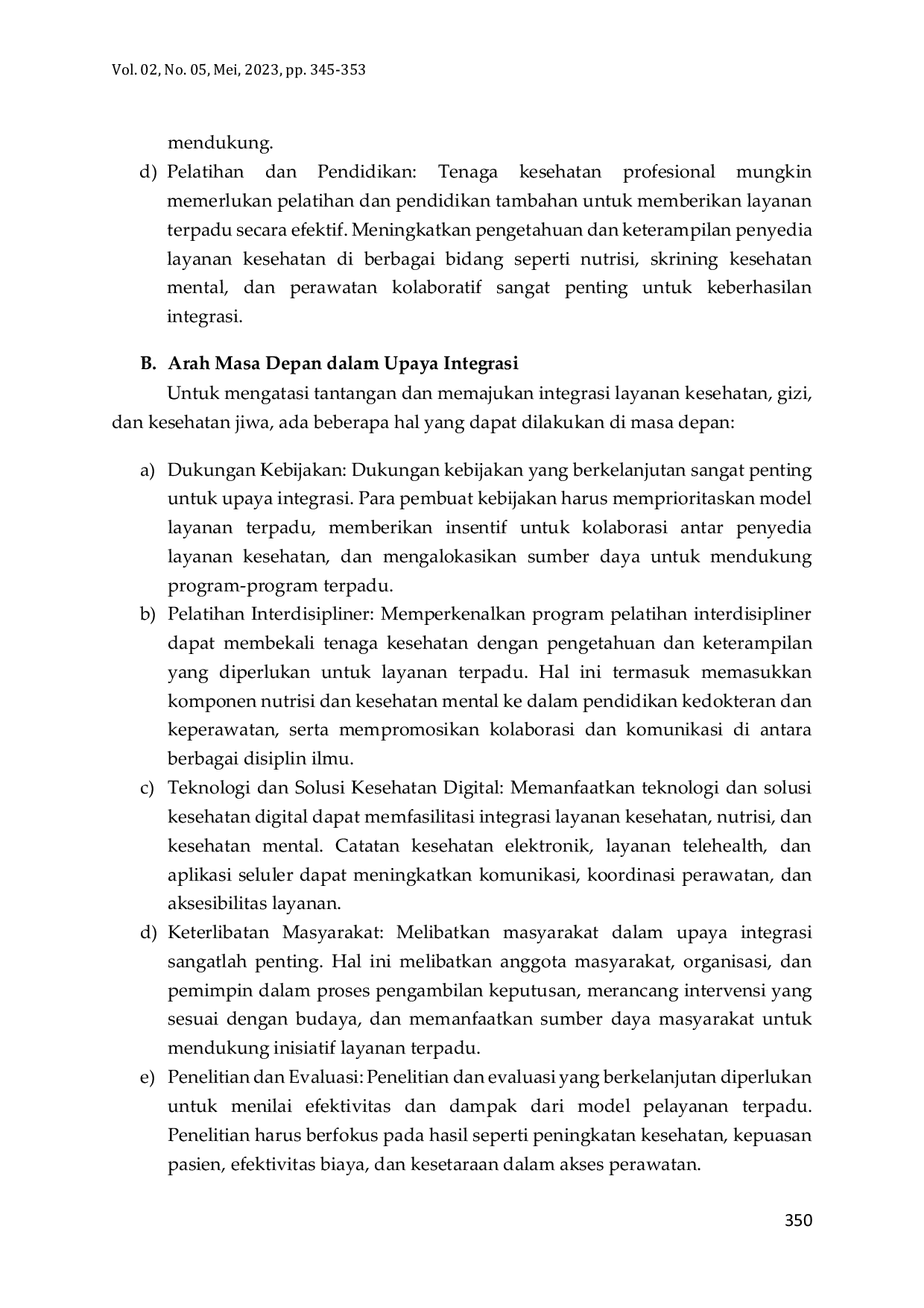 JURIS Membangun Komunitas yang Lebih Sehat Meningkatkan Akses ke Layanan Kesehatan Nutrisi Kebugaran Terhadap Kesehatan Mental